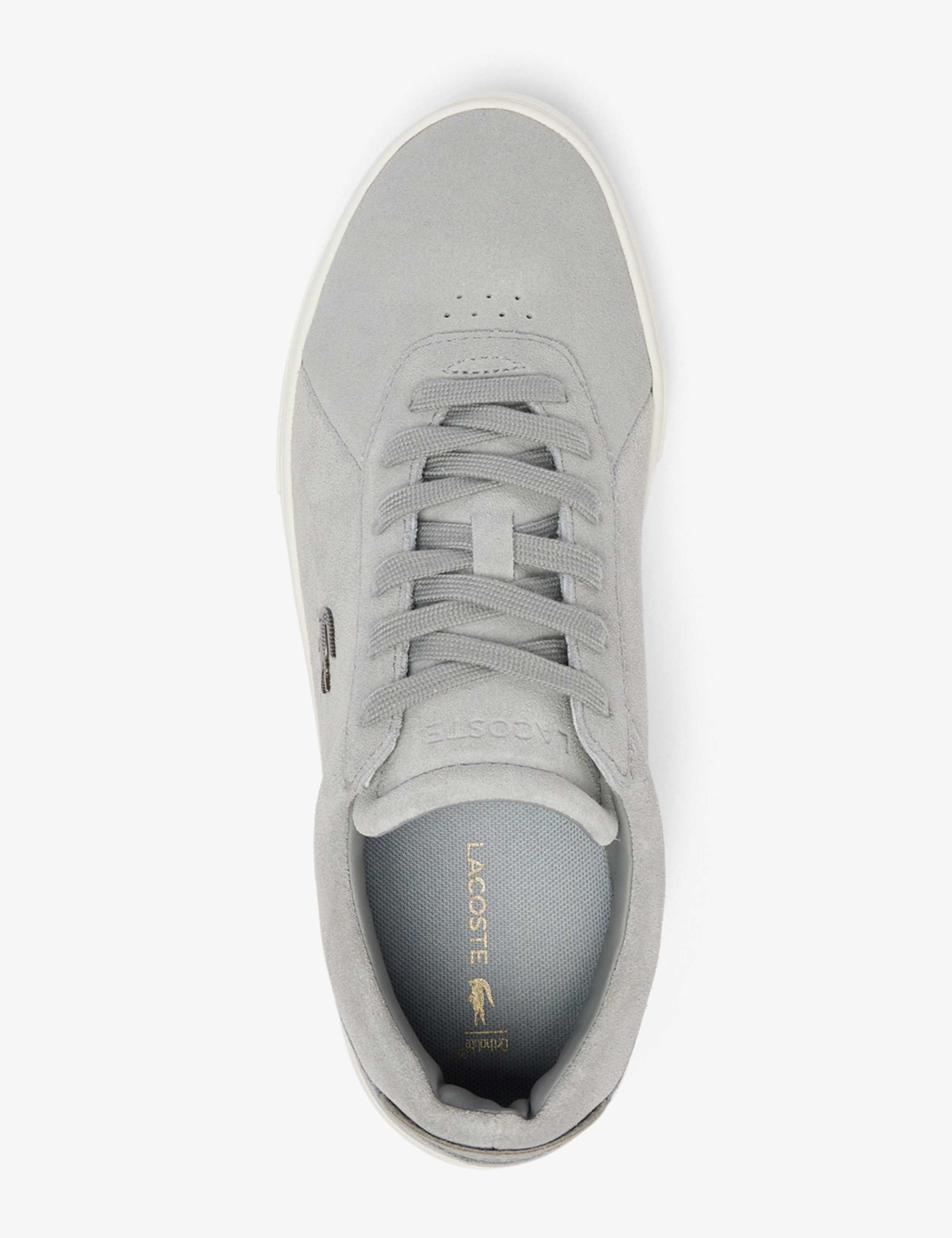 Suede Lace Up Trainers