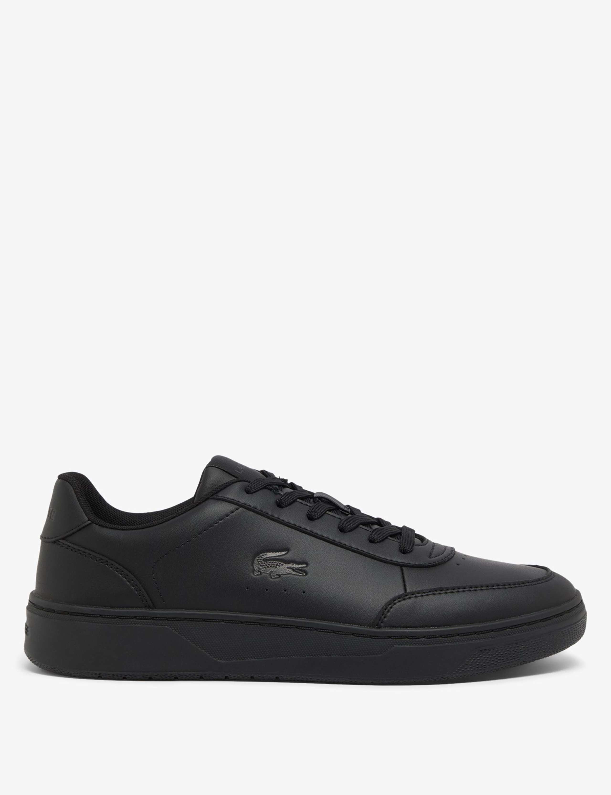 Court Pro Leather Lace-Up Trainers