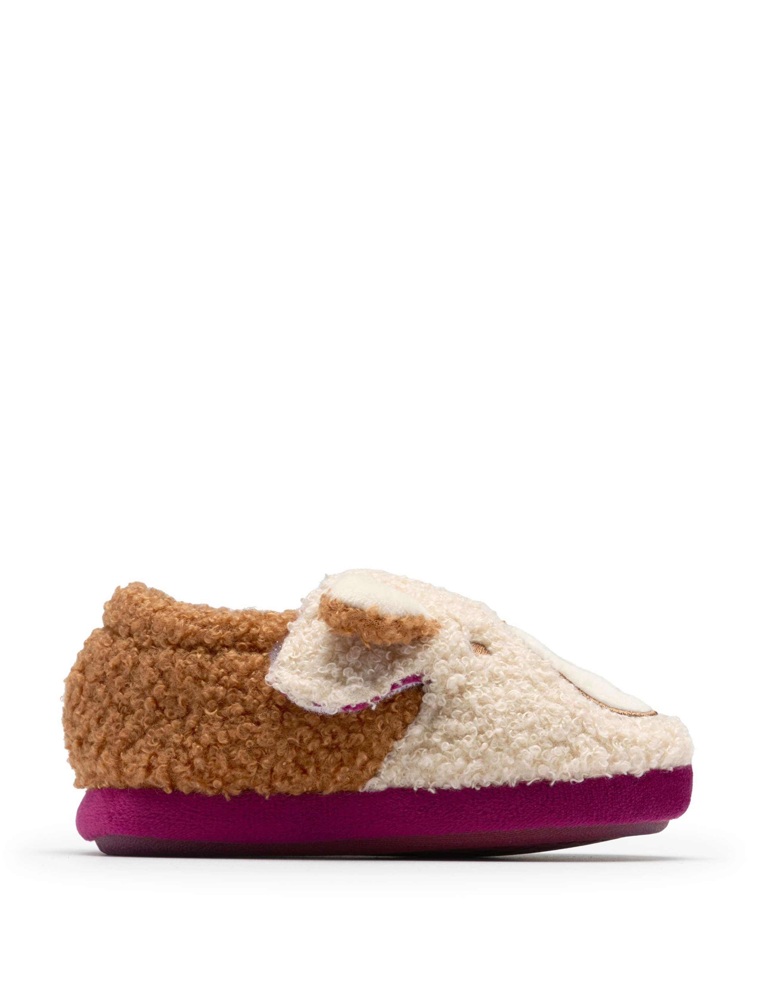 Kids' Dinosaur Riptape Slippers (7 Small - 9 Small)