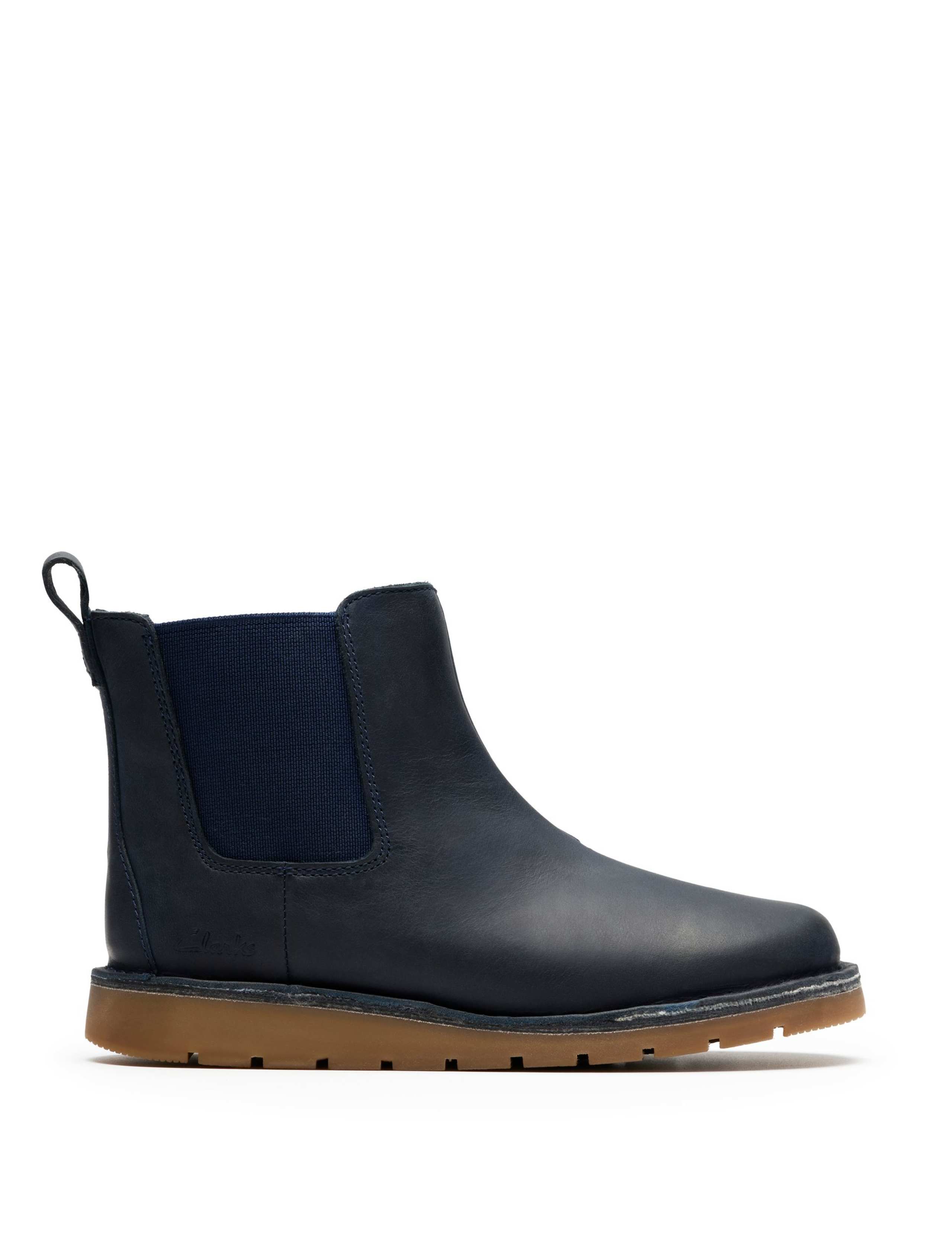 Kids' Leather Ankle Boots (7 Small - 2 Large)