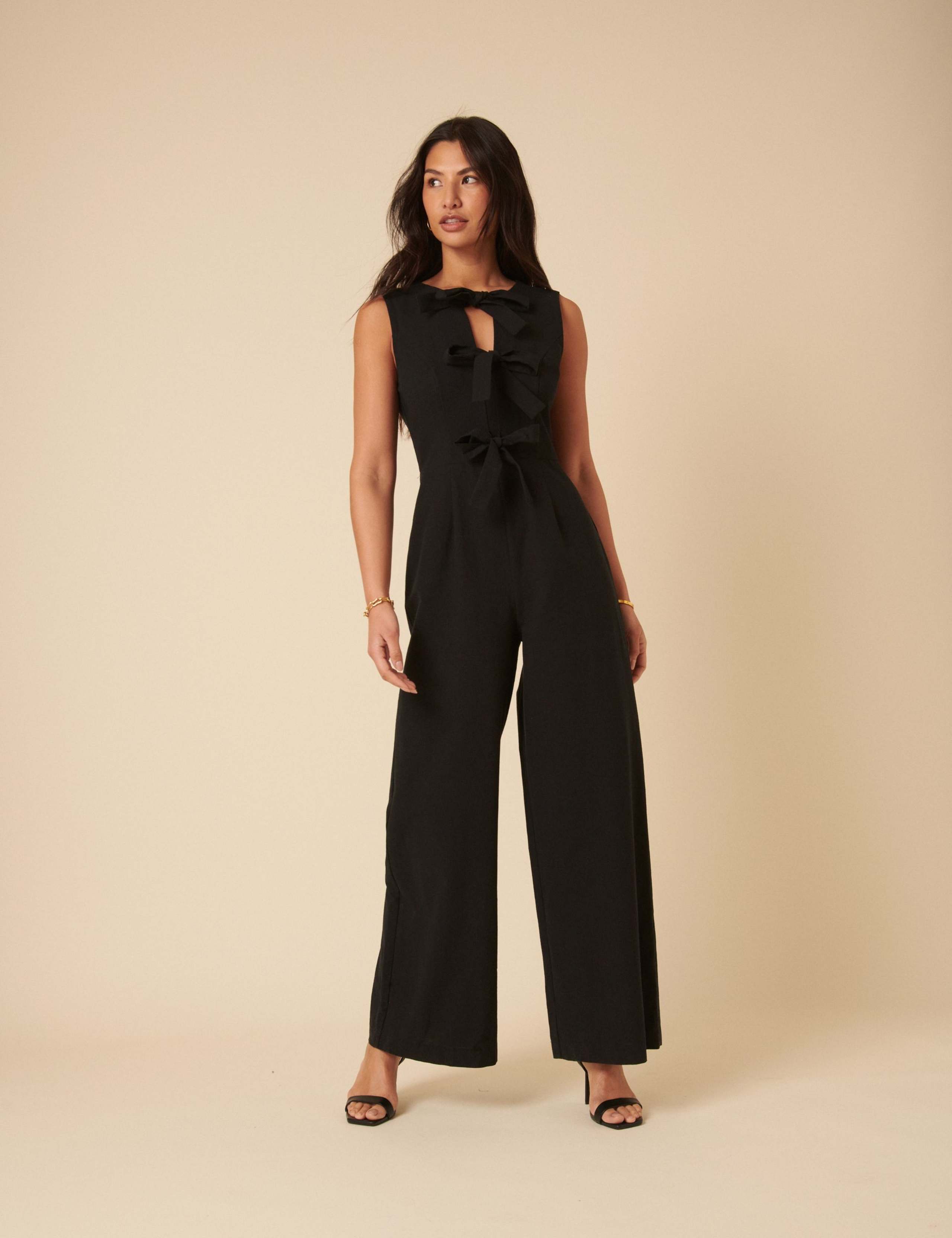Cotton Sleeveless Jumpsuit