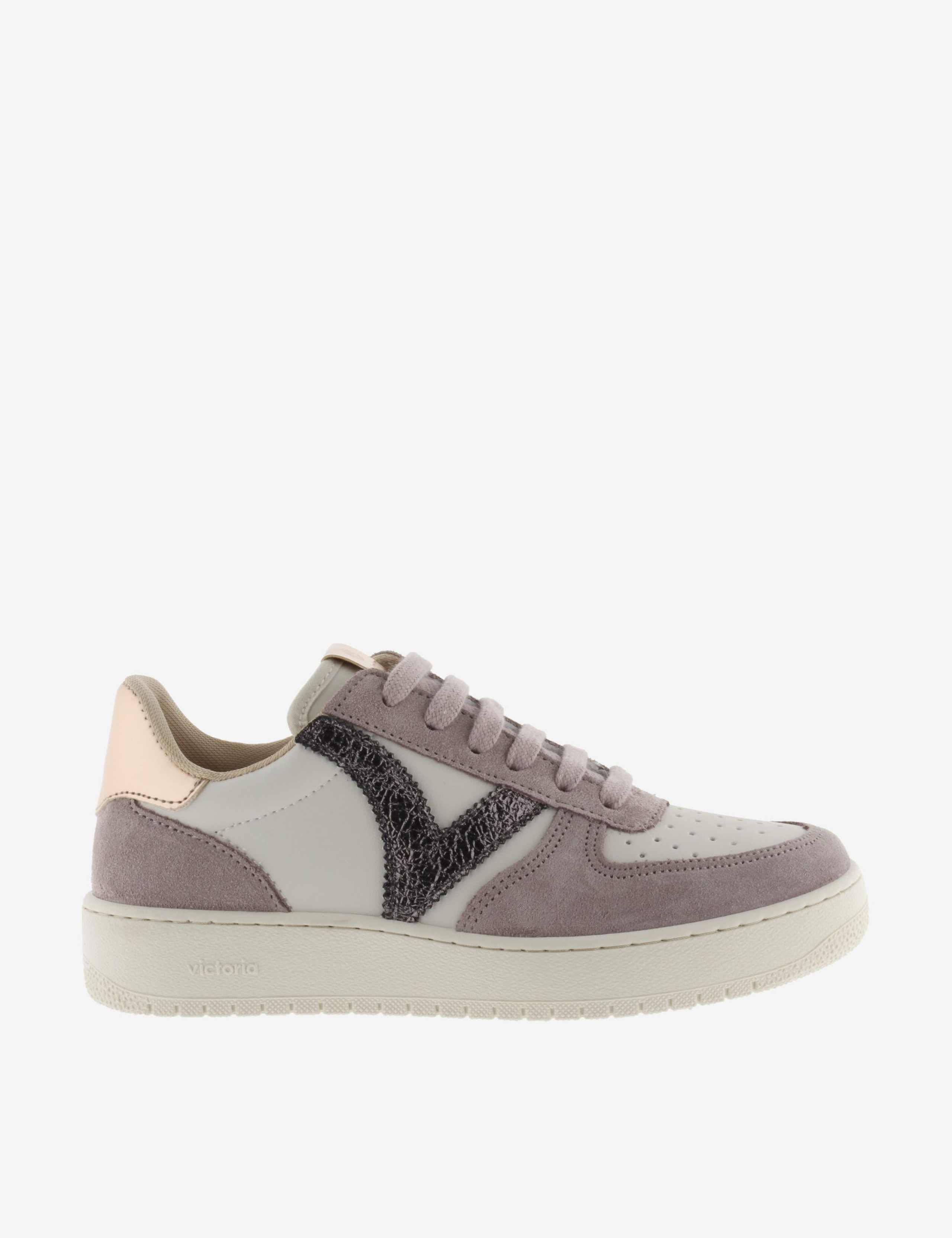 Madrid Suede Metallic Trainers