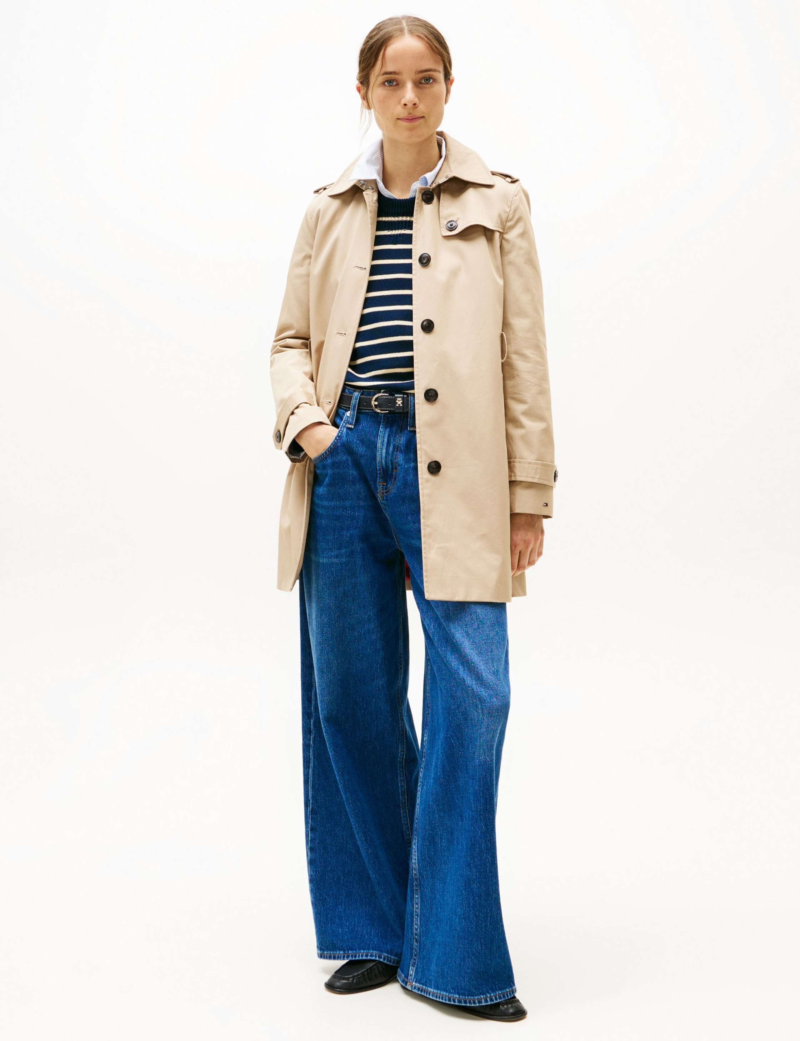 Heritage Pure Cotton Belted Trench Coat