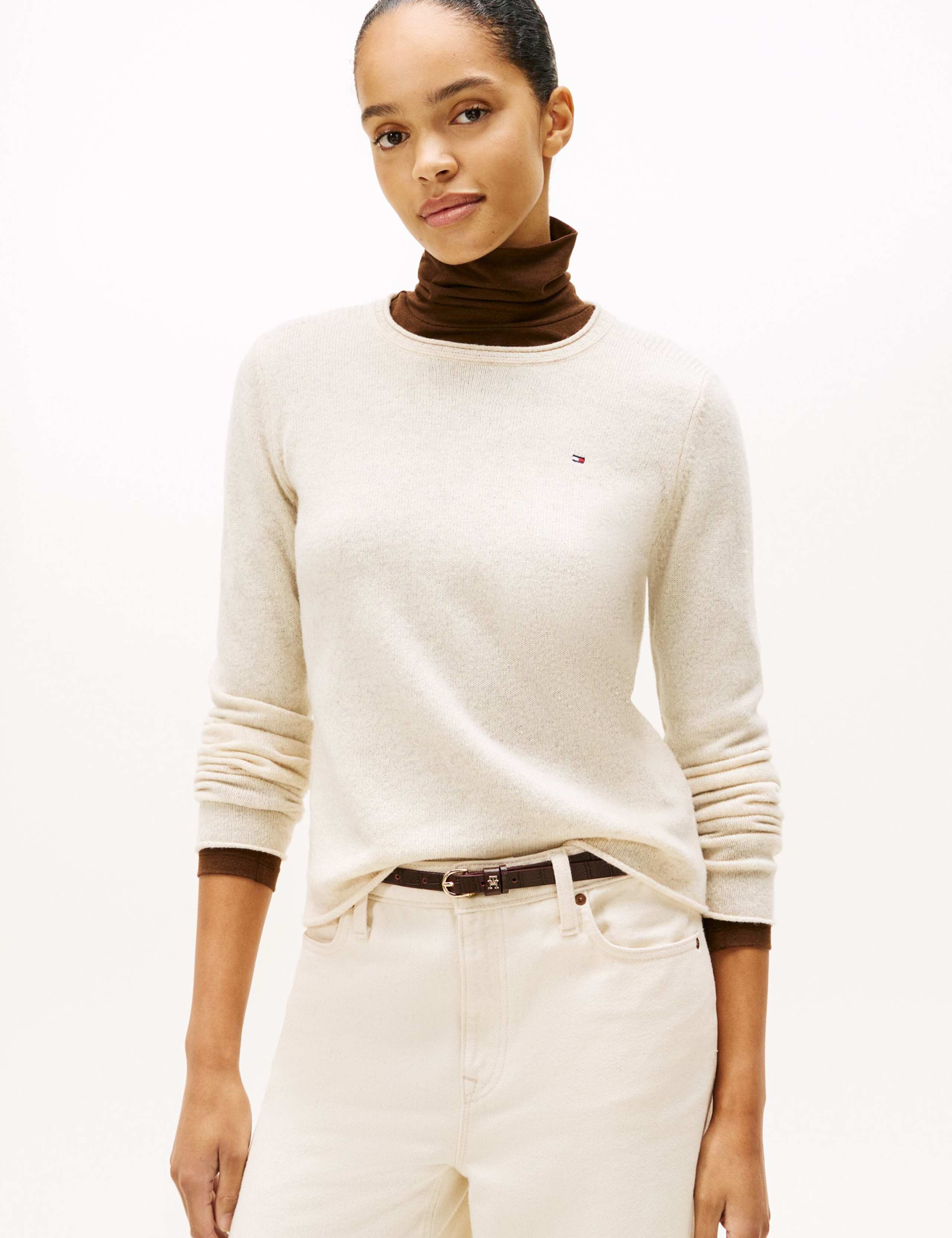 Pure Wool Crew Neck Jumper