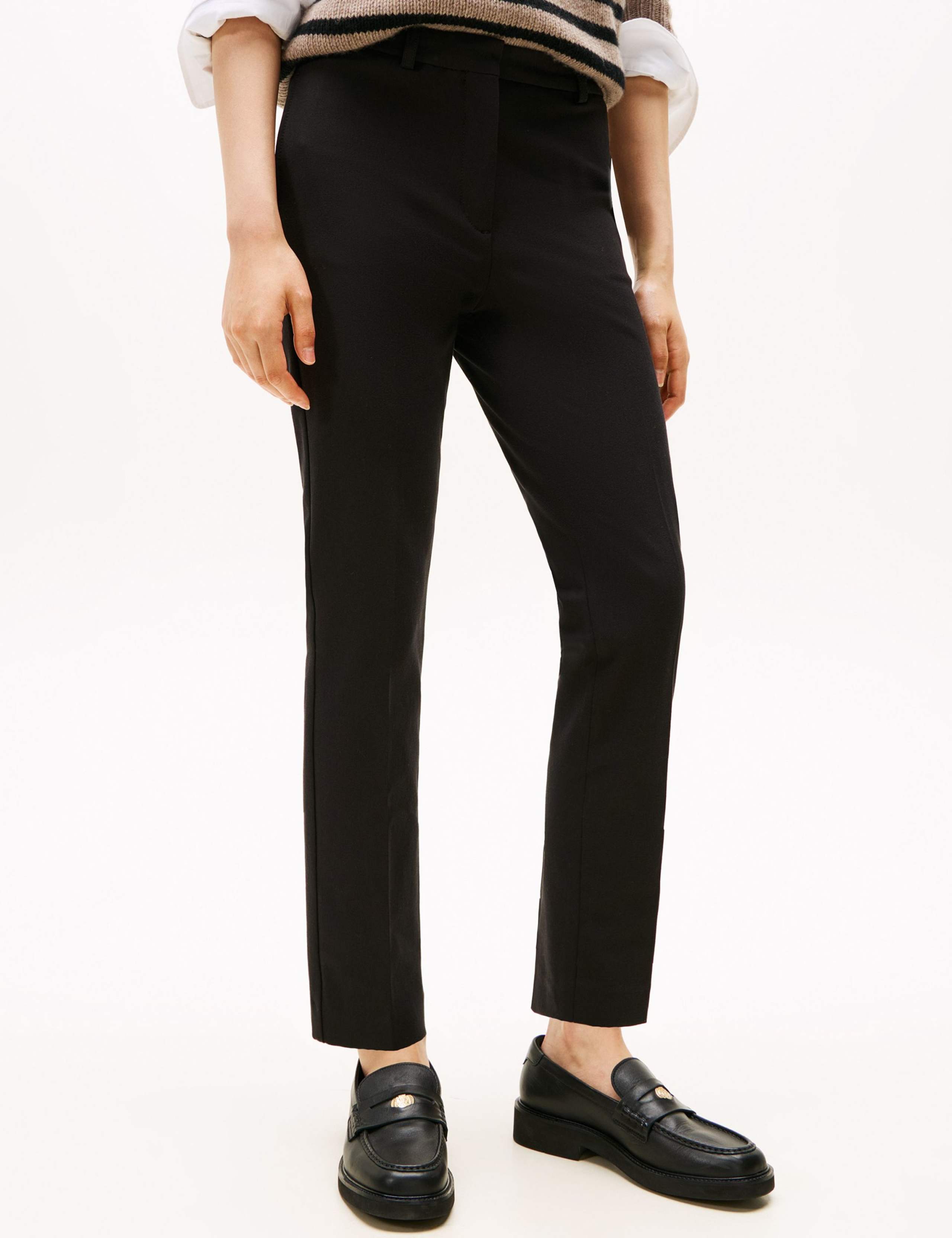 Cotton Rich Slim Fit Trousers
