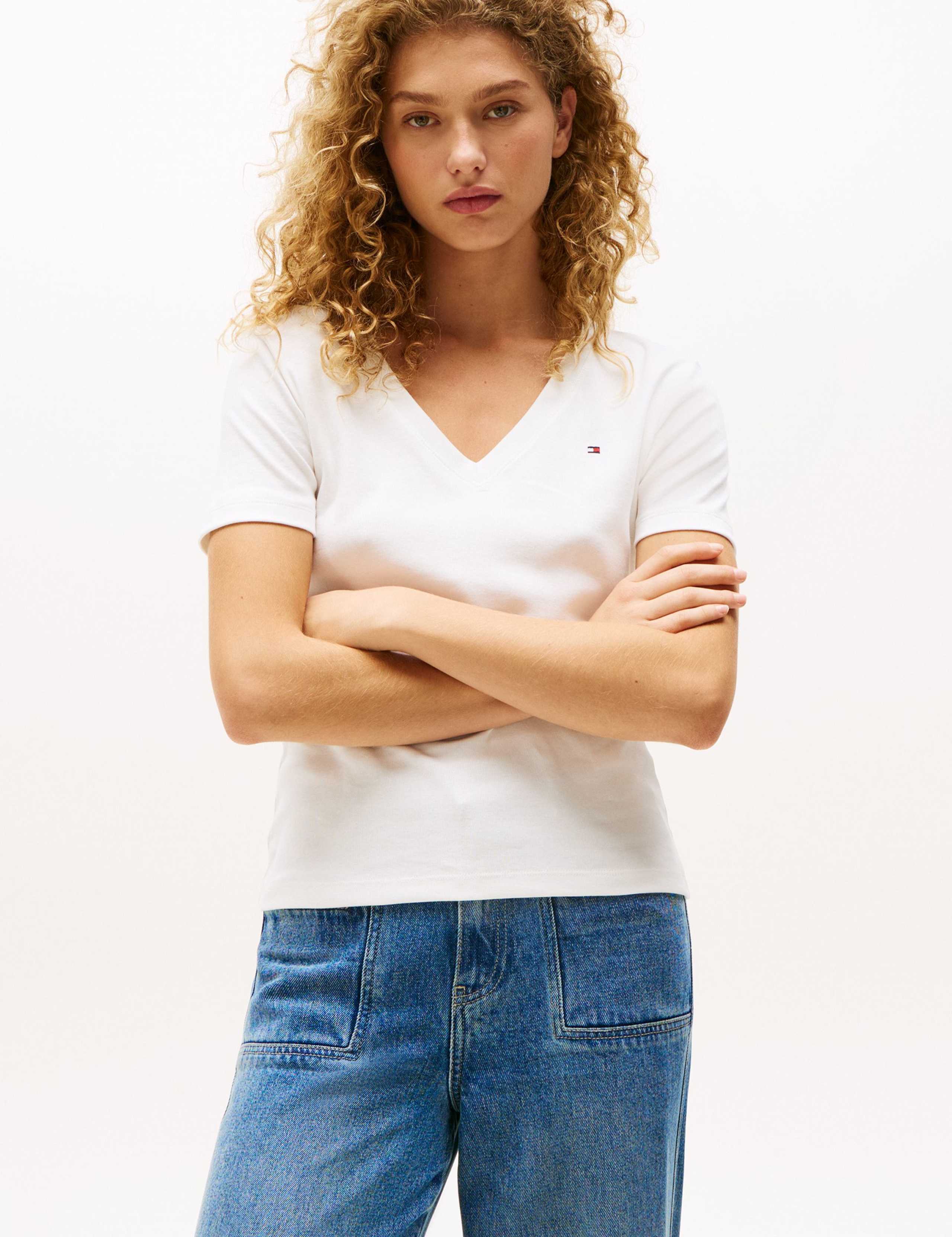Cody Pure Cotton V-Neck T-Shirt