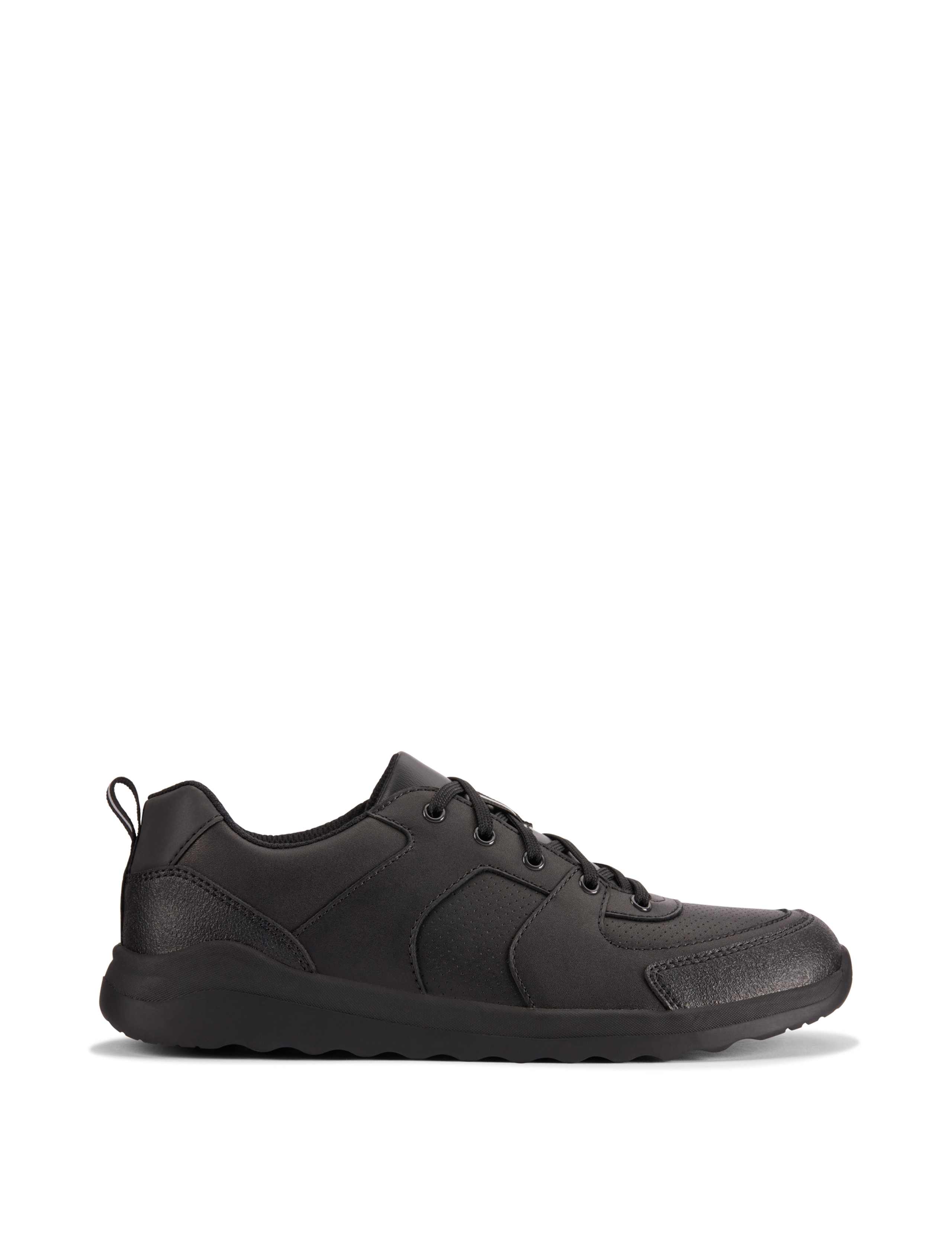 Kids' Leather School Shoes (3 Large-9 Large)
