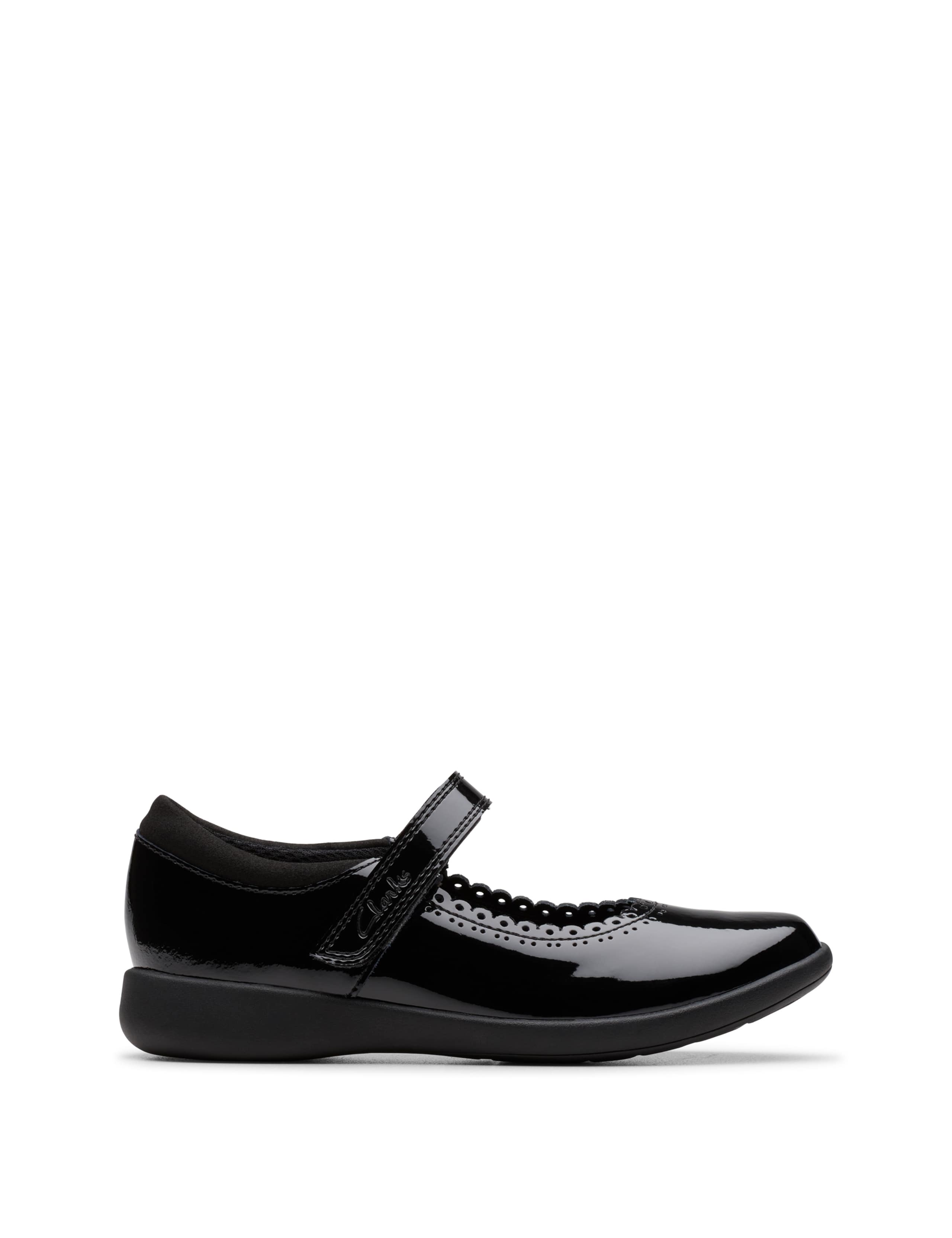Leather Riptape Mary Jane Shoes (10 Small-2½ Large)