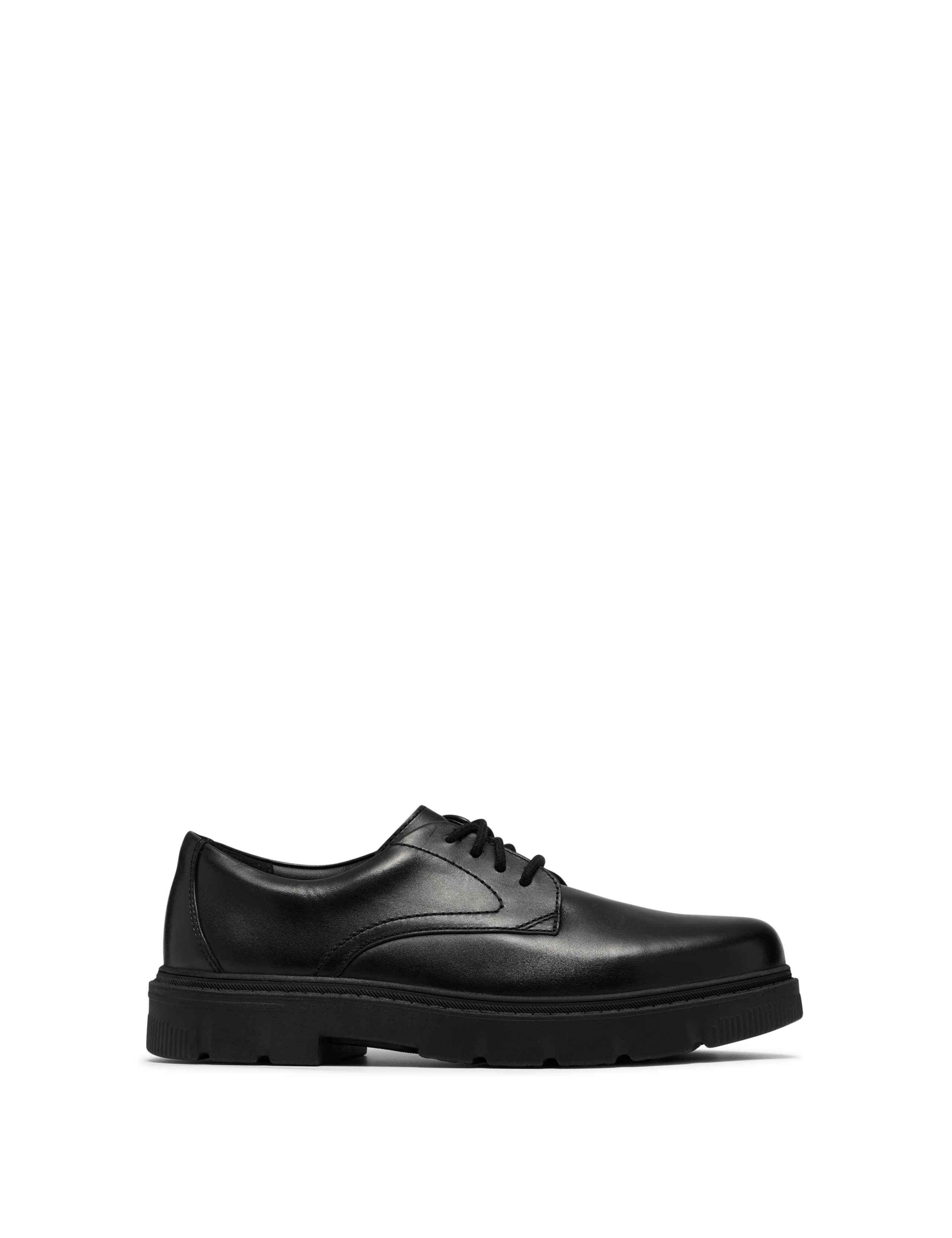 Leather Lace Up Derby Shoes (3-9 Large)