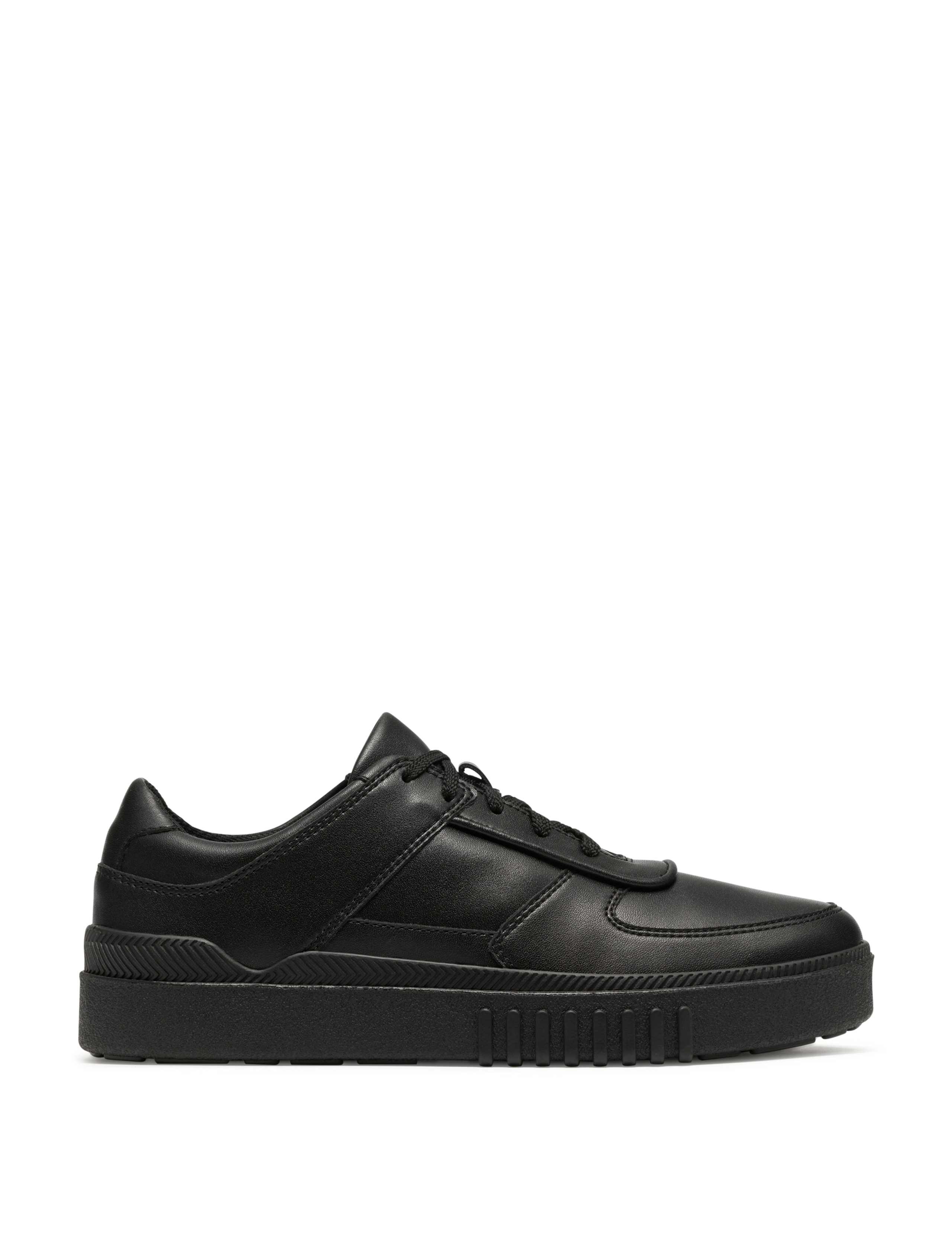 Leather Lace Up Shoes (3-7 Large)