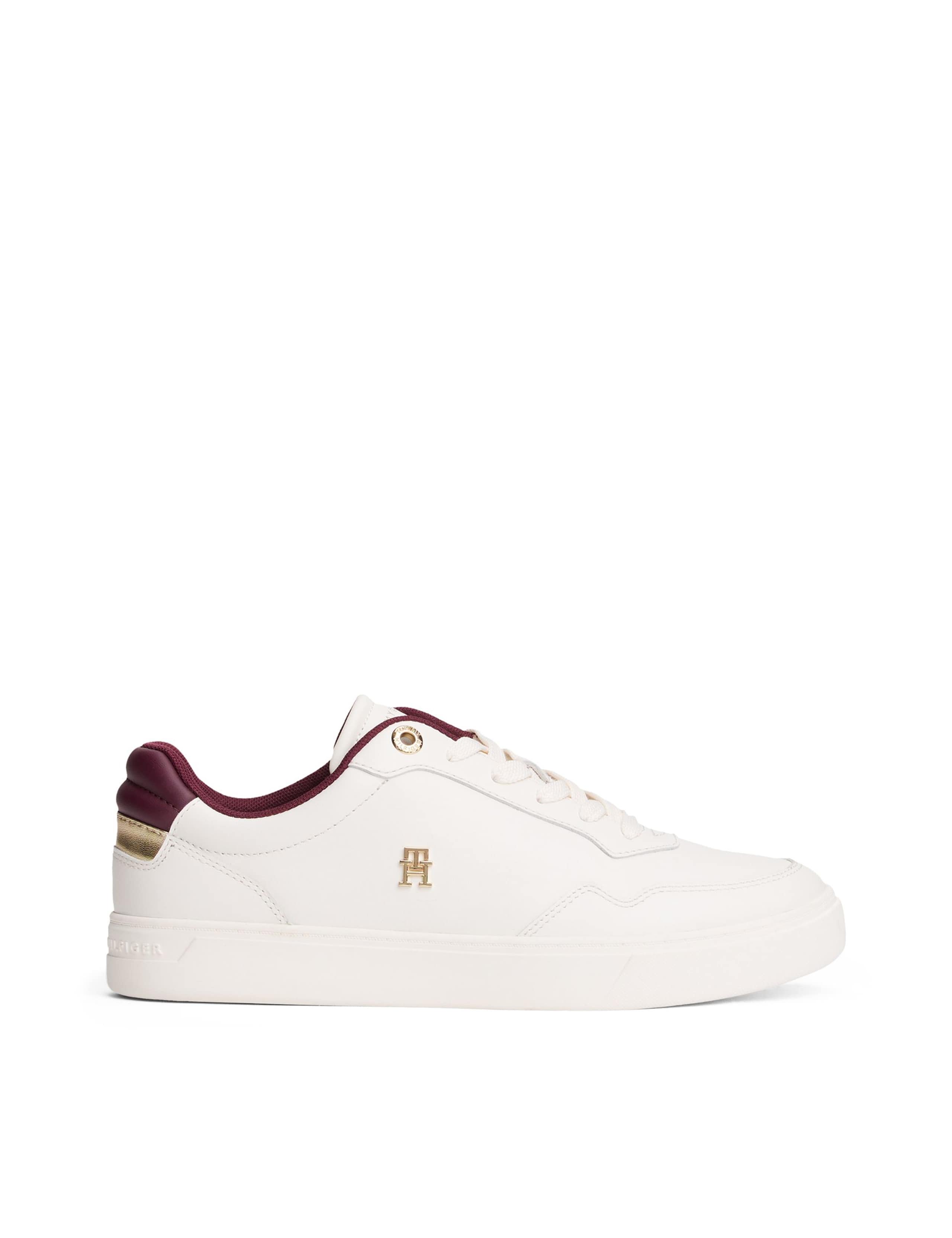 Elevated Court Leather Trainers