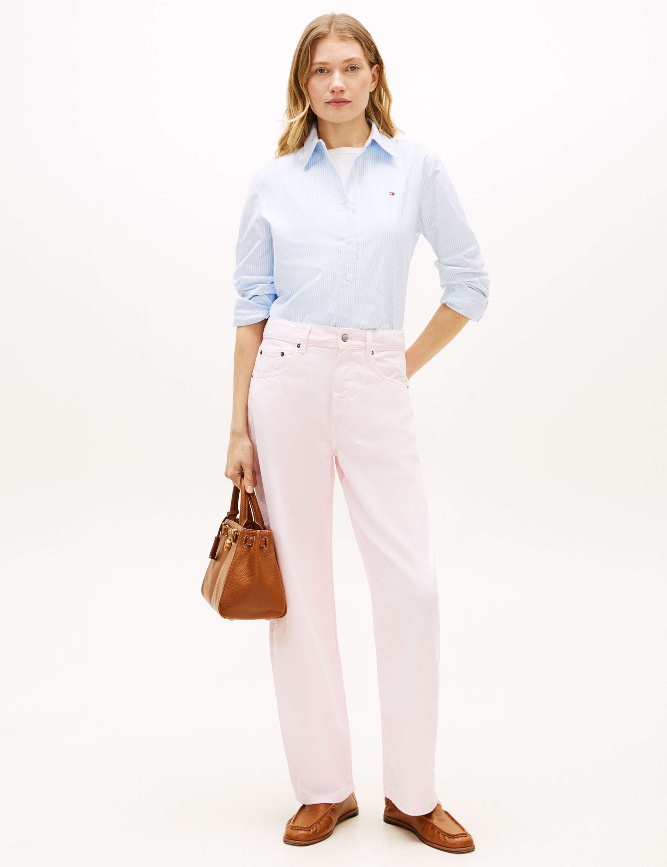 High Waisted Barrel Jeans