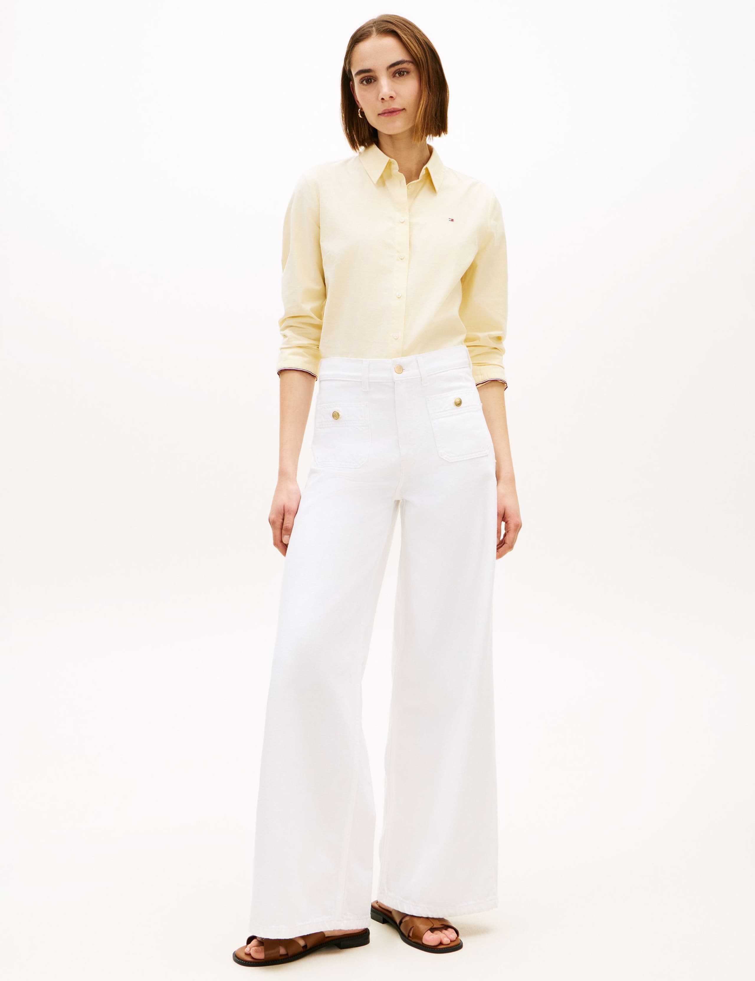 High Waisted Wide Leg Jeans