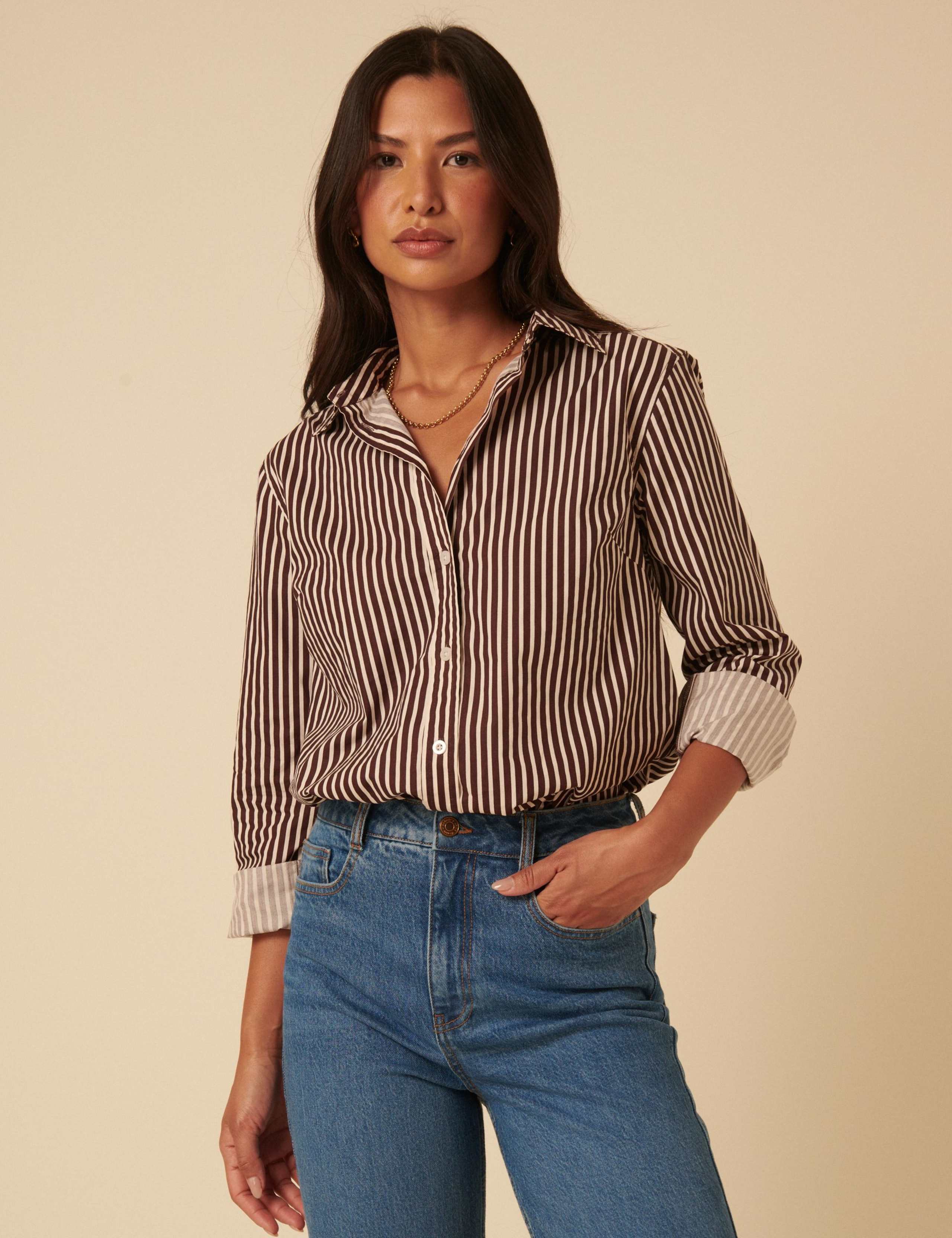Striped Relaxed Shirt