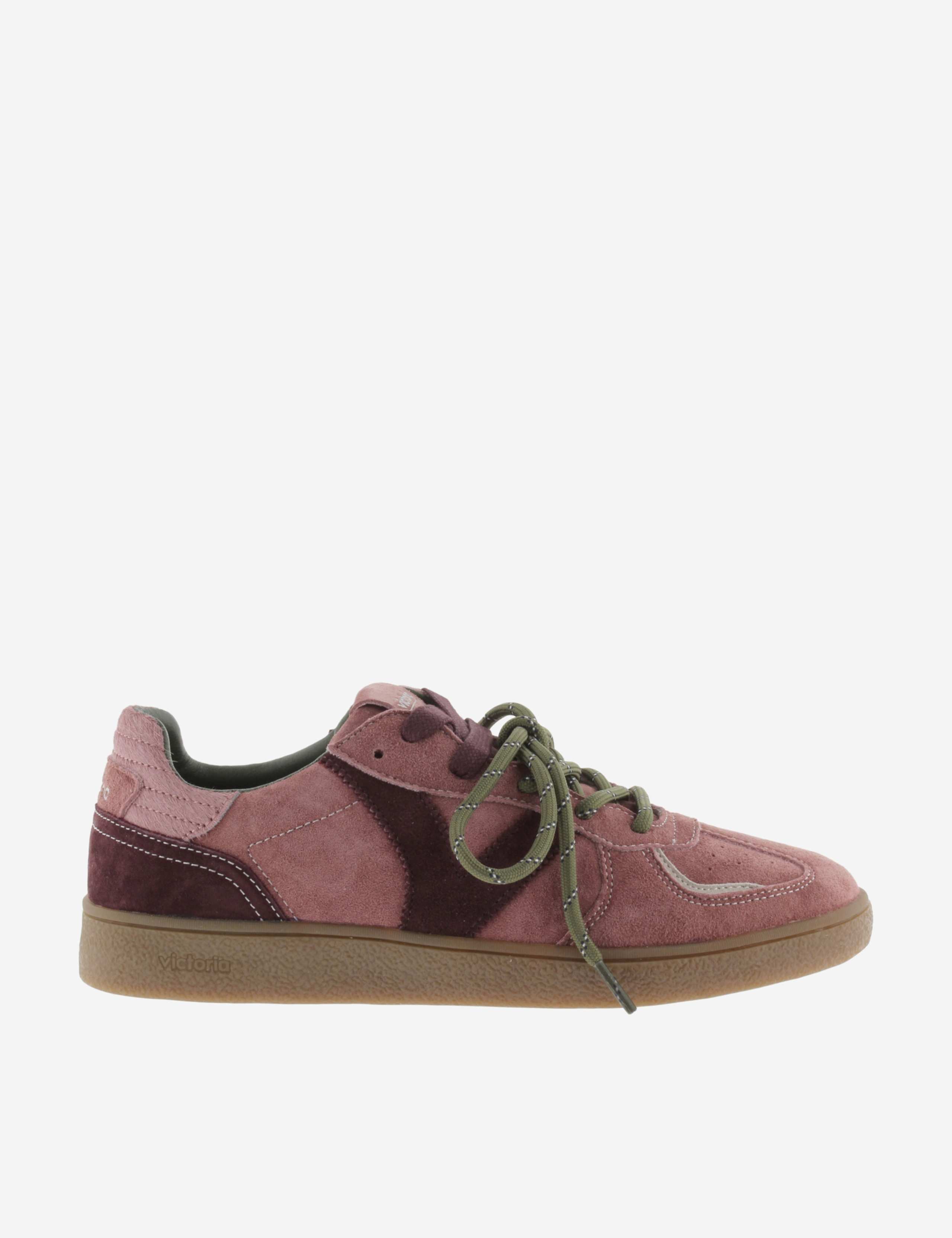 Suede Lace Up Trainers