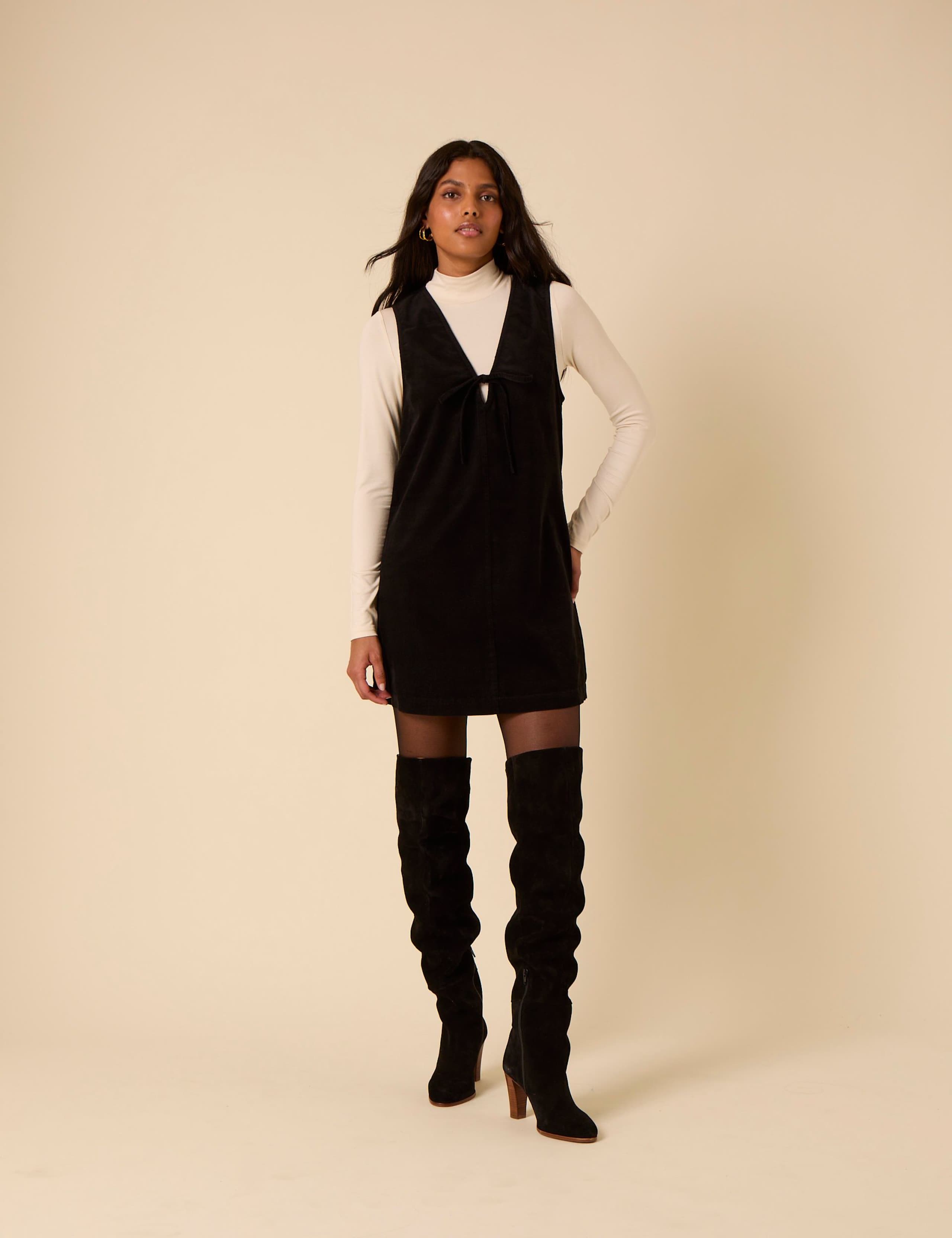 Pure Cotton Mini Shift Dress