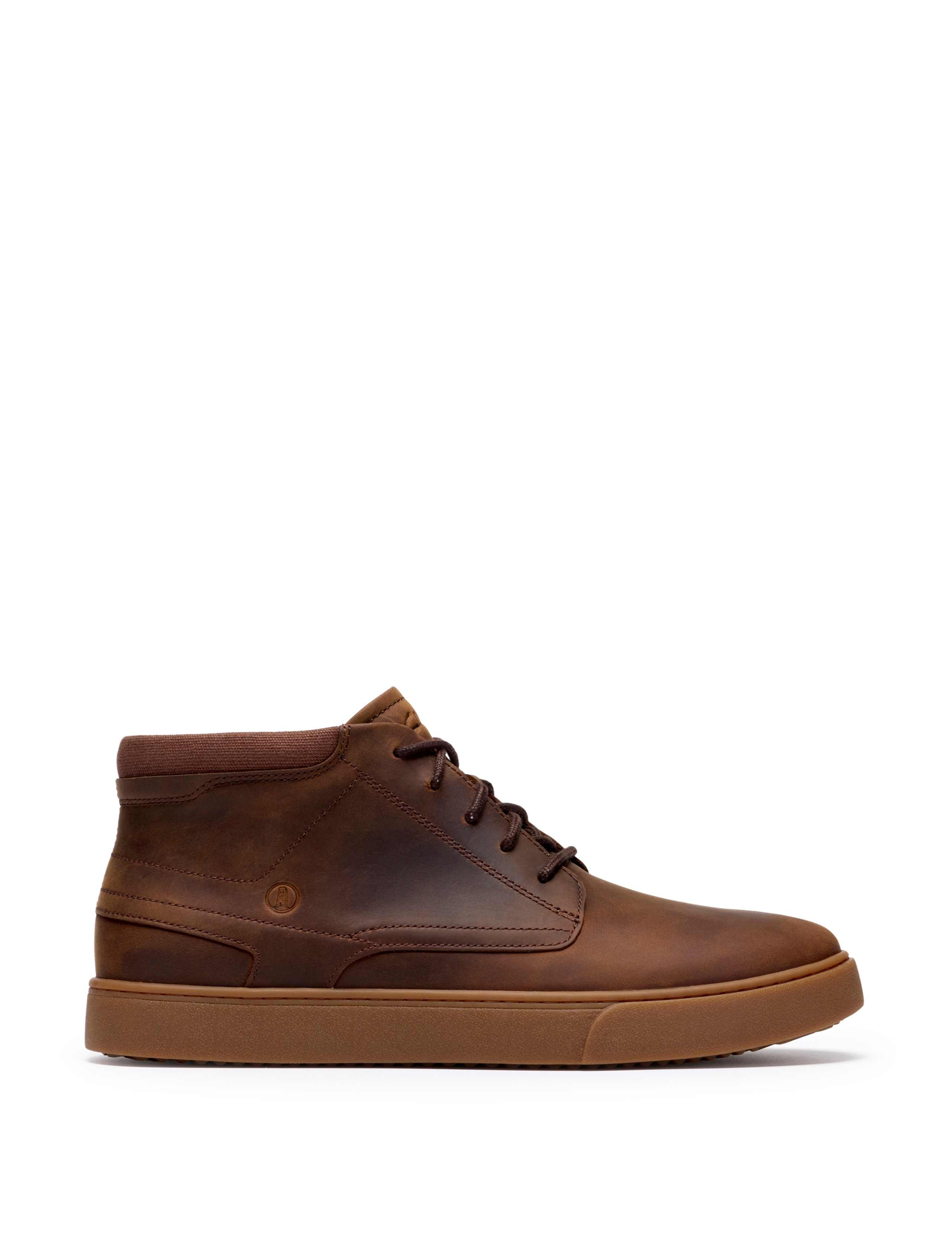 Leather Lace Up Boots