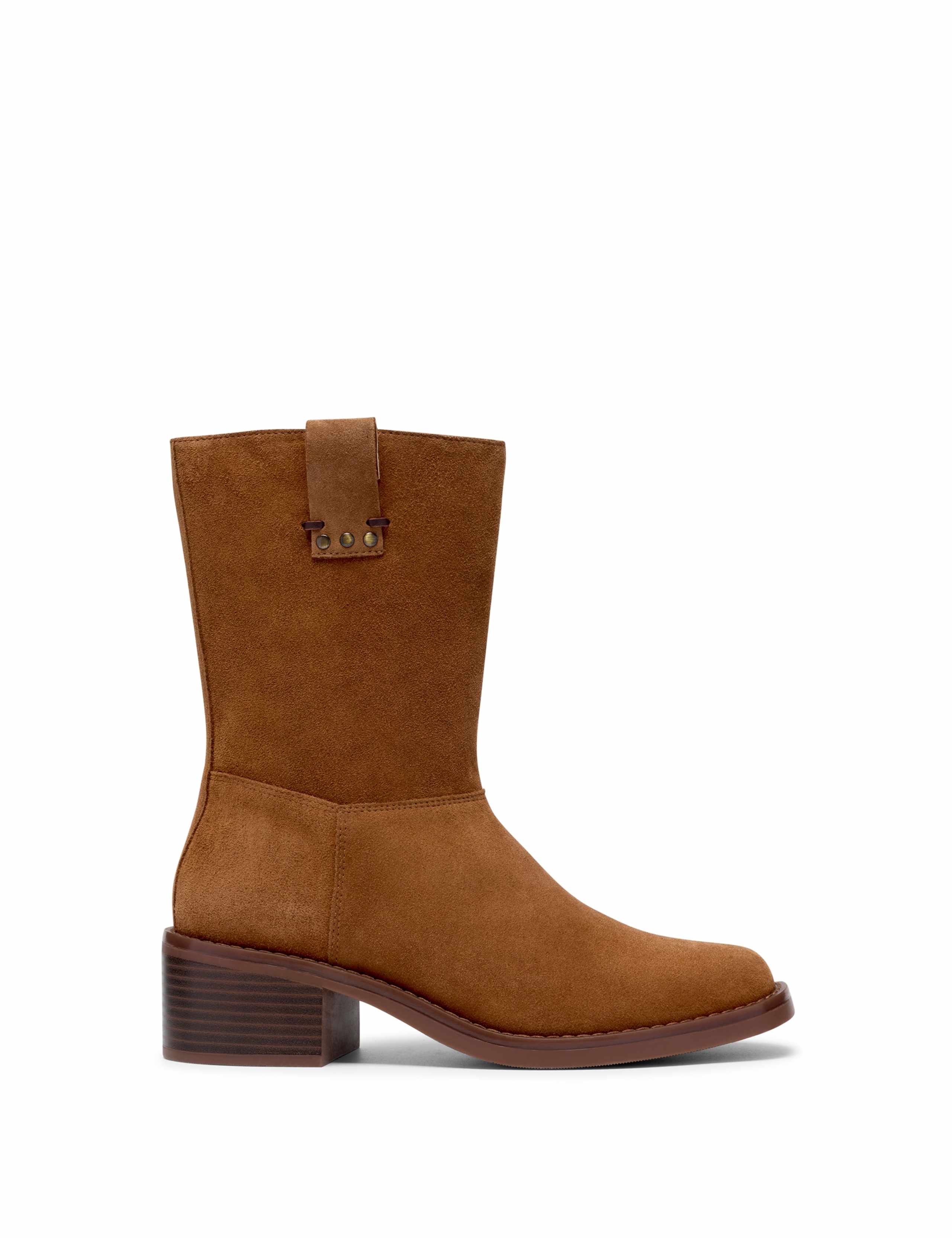 Digby Slouch Tan Suede