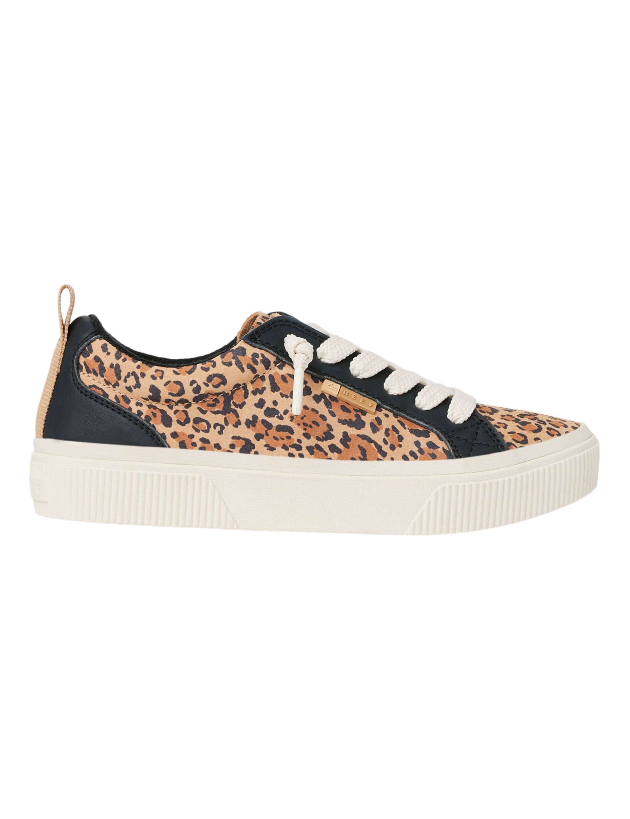 Lay Day Dawn Suede Leopard Print Trainers