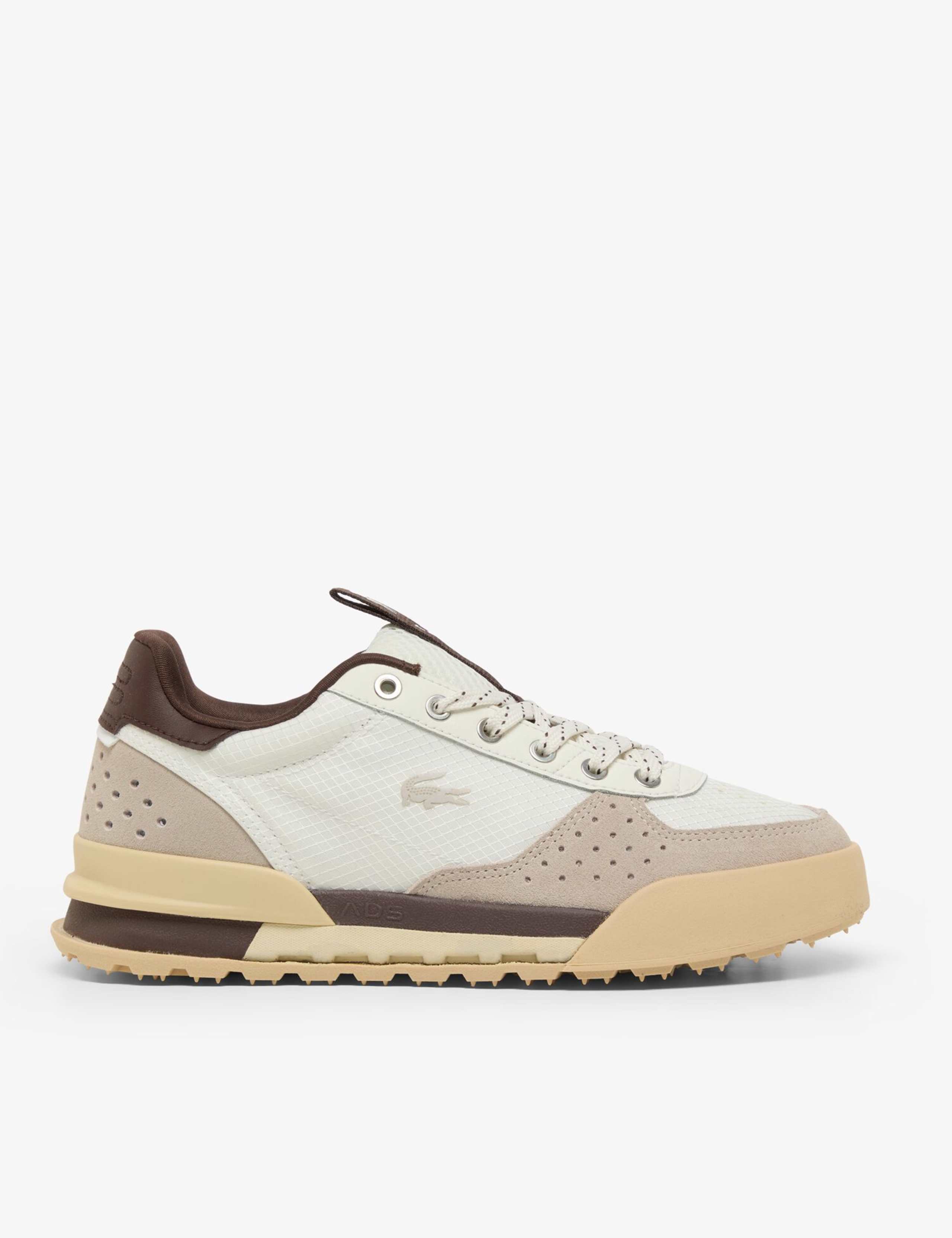 Slam Break Leather Lace Up Trainers
