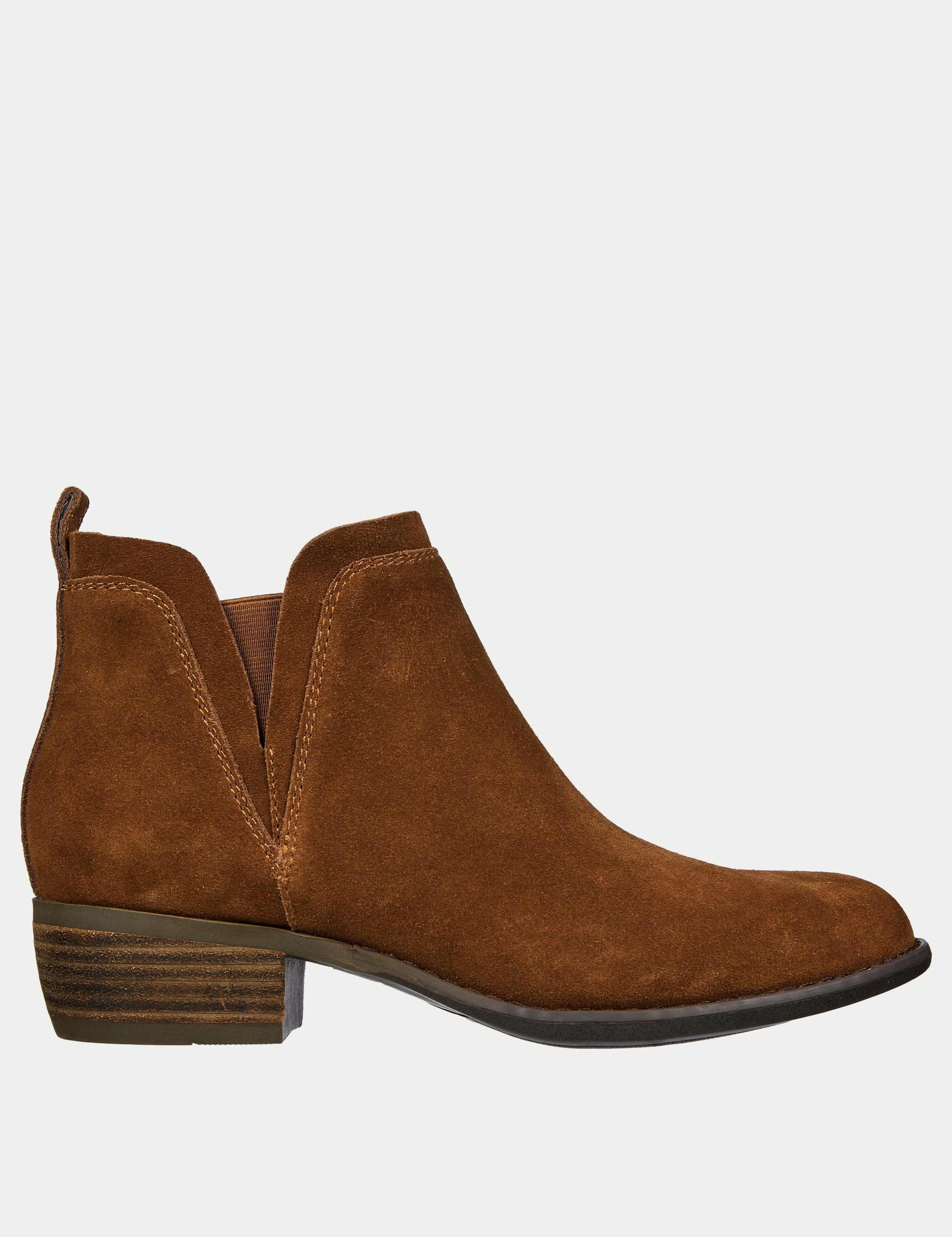 Texas Rodeo Nght Suede Block Heel Ankle Boots