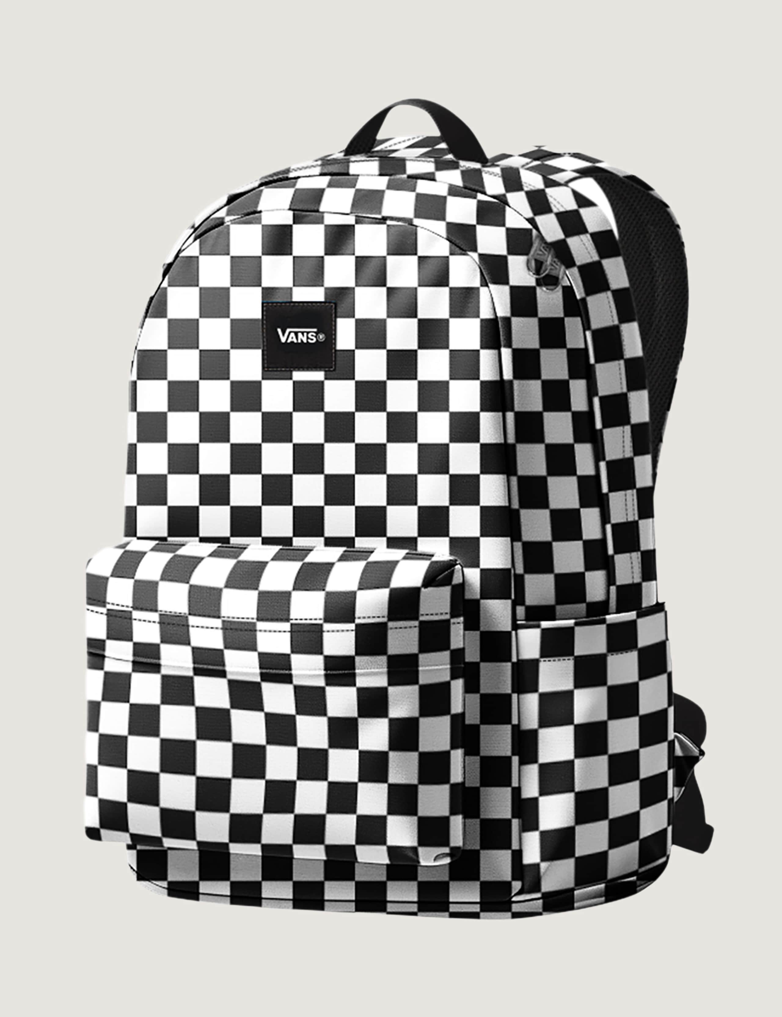 Old Skool Checked Backpack