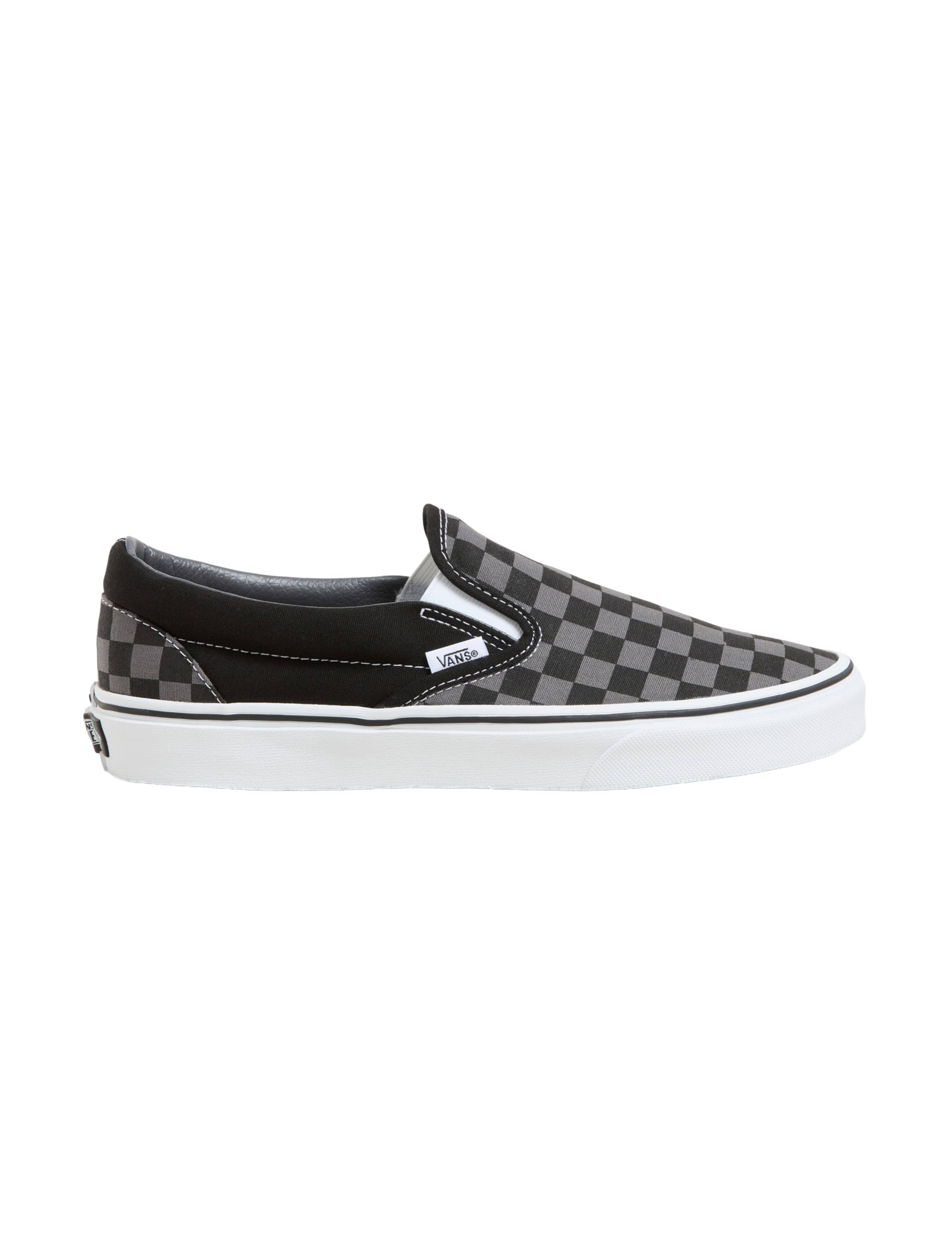 Classic Slip-On Canvas Checkerboard Trainers
