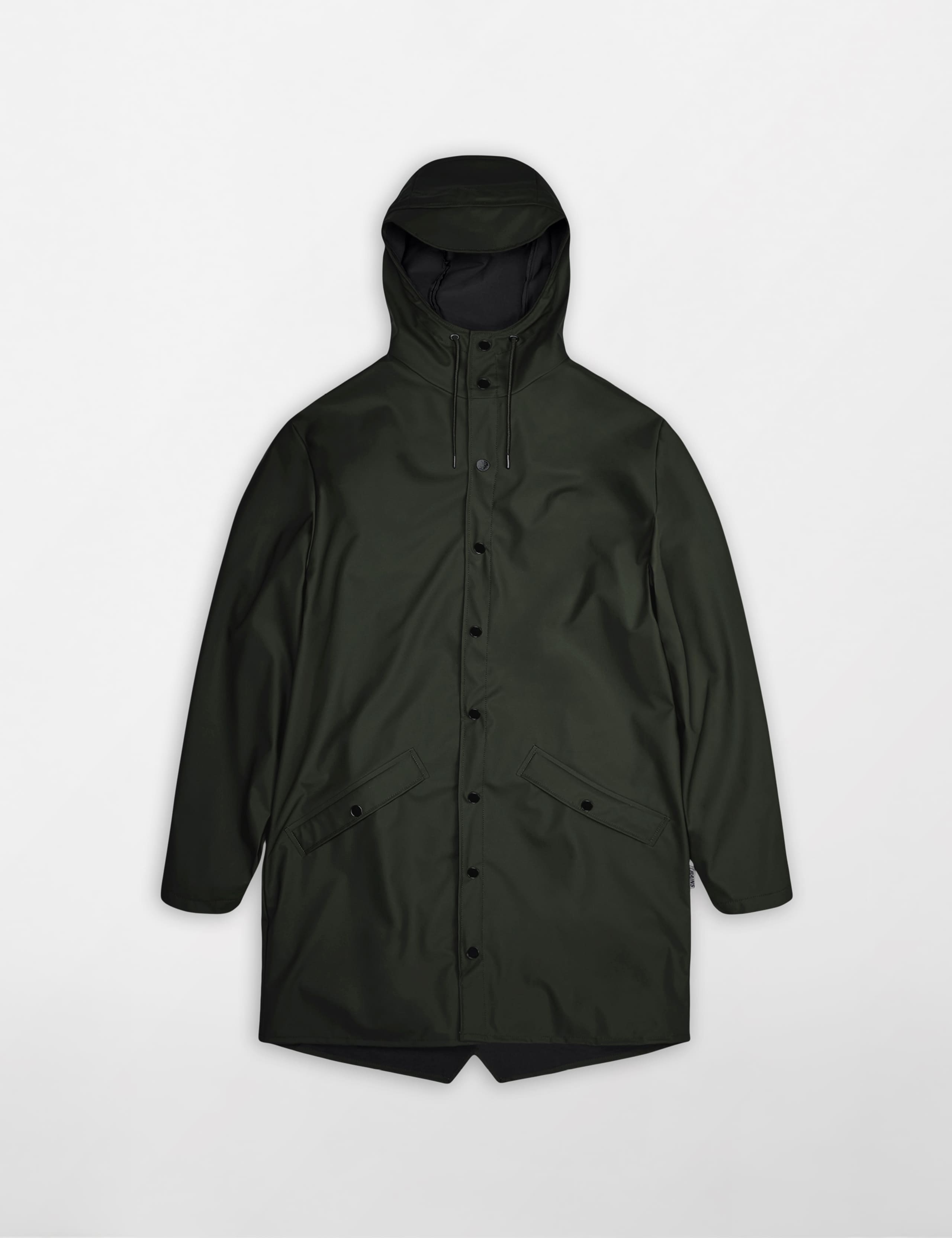 Long Waterproof Hooded Jacket