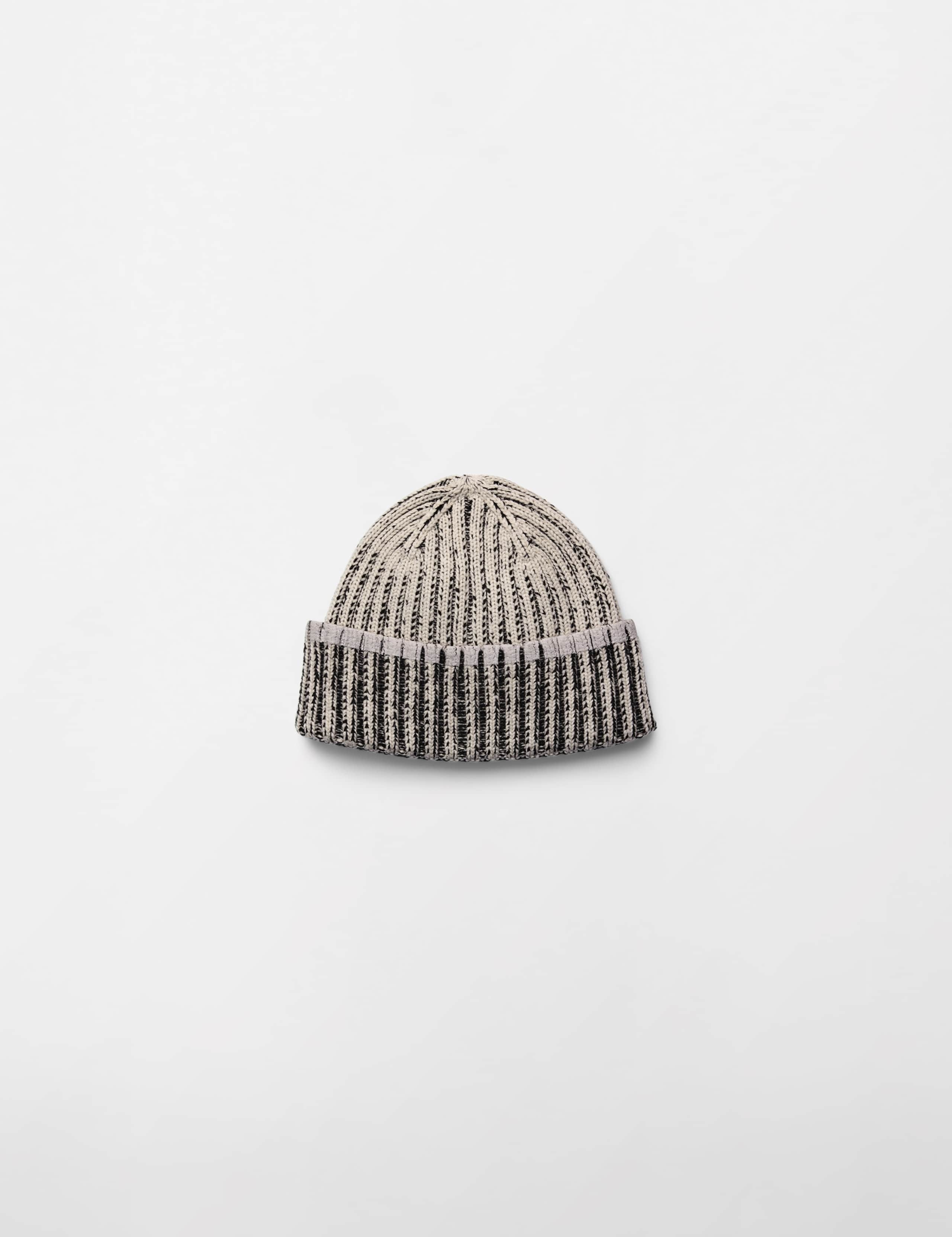 Kids' Textured Striped Beanie Hat