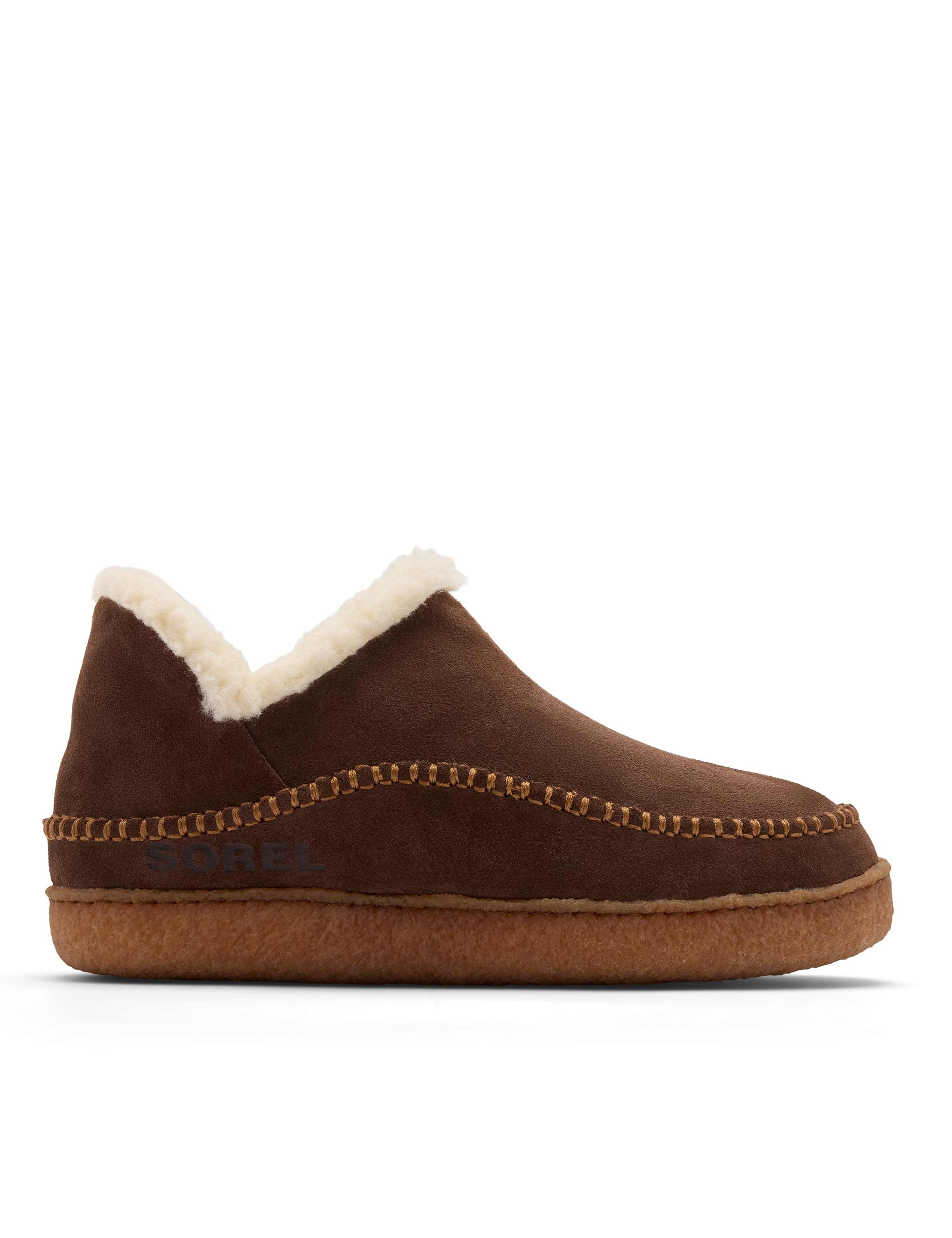 Leather Slipper Boots