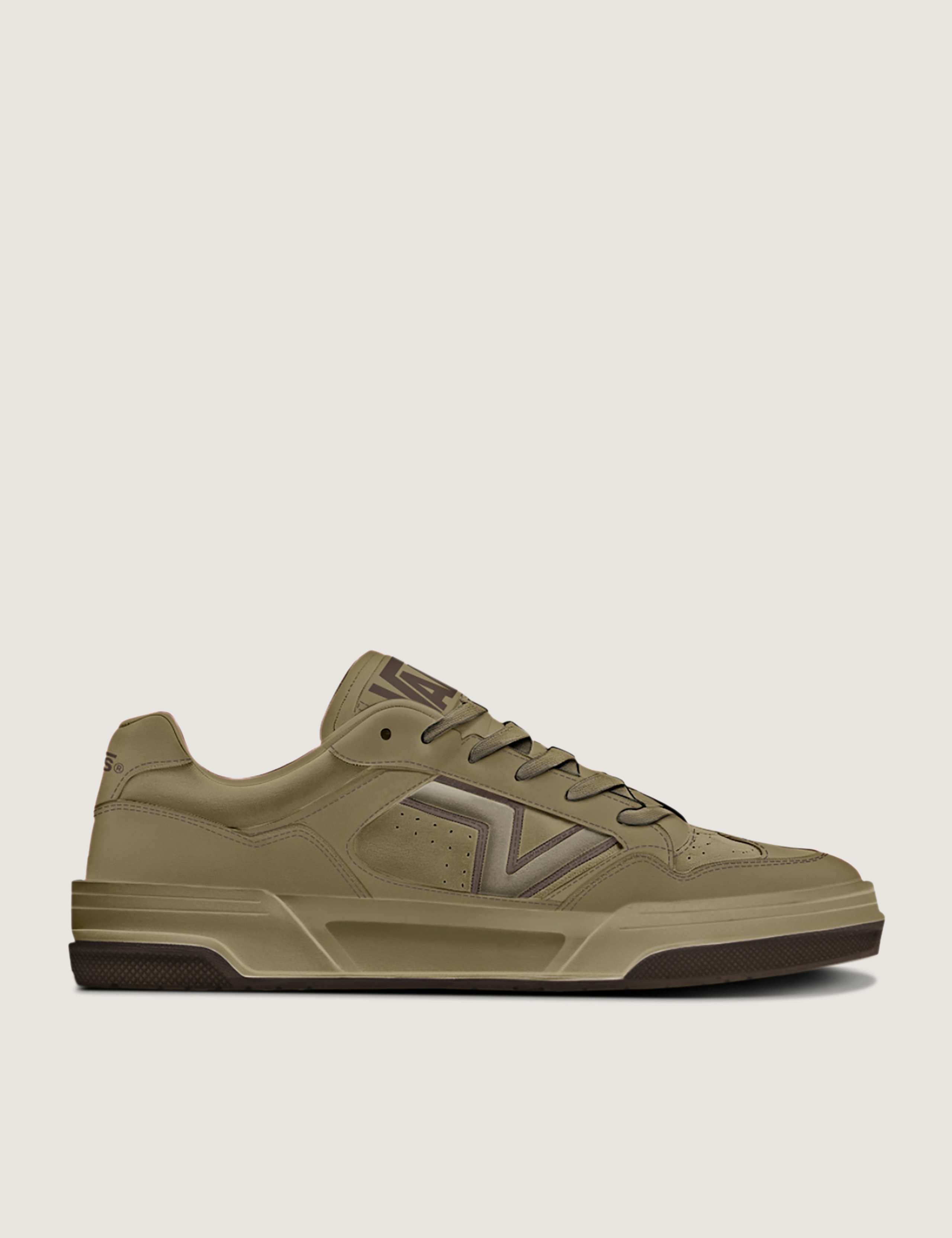 Upland Leather Lace Up Trainers