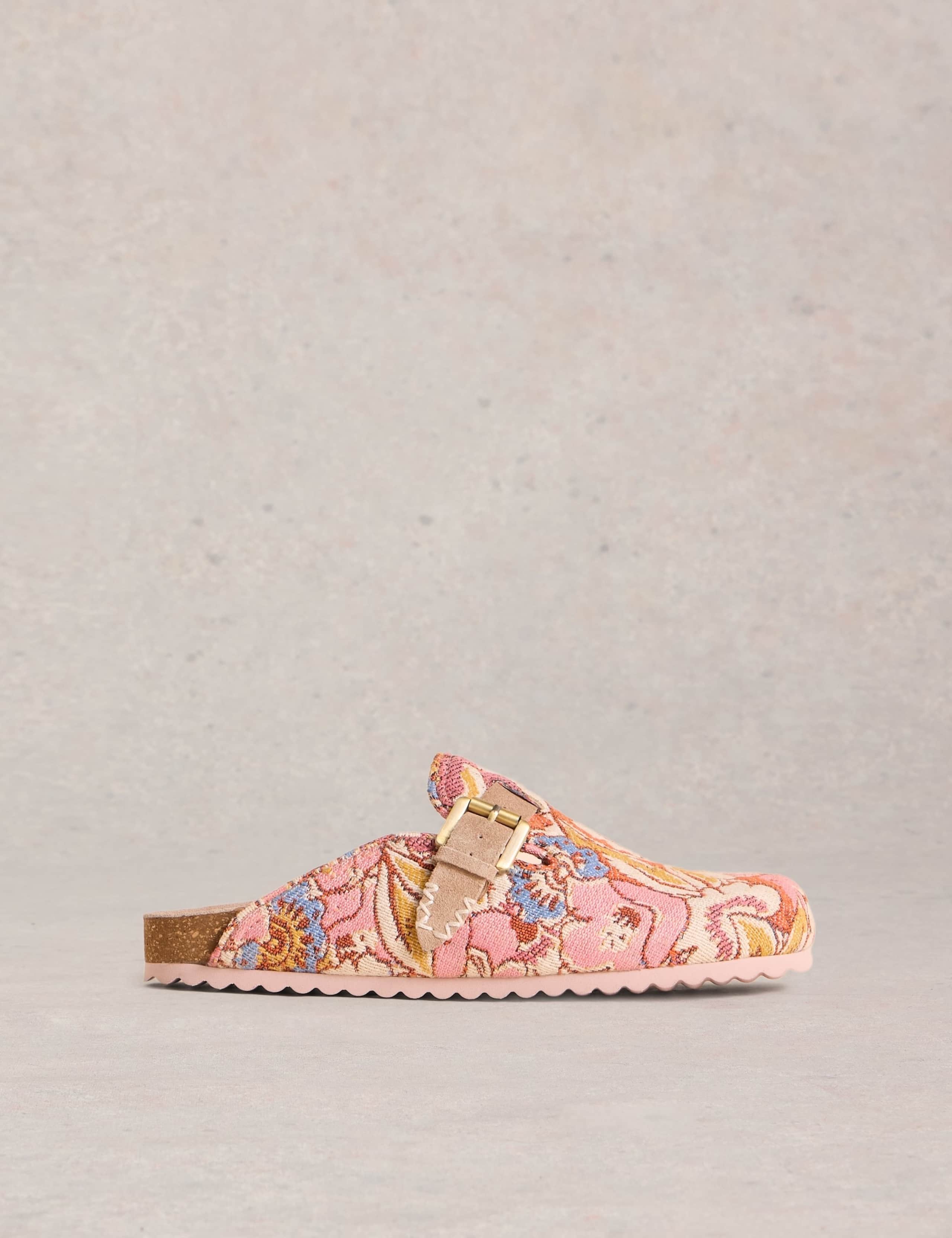 Floral Footbed Sandals