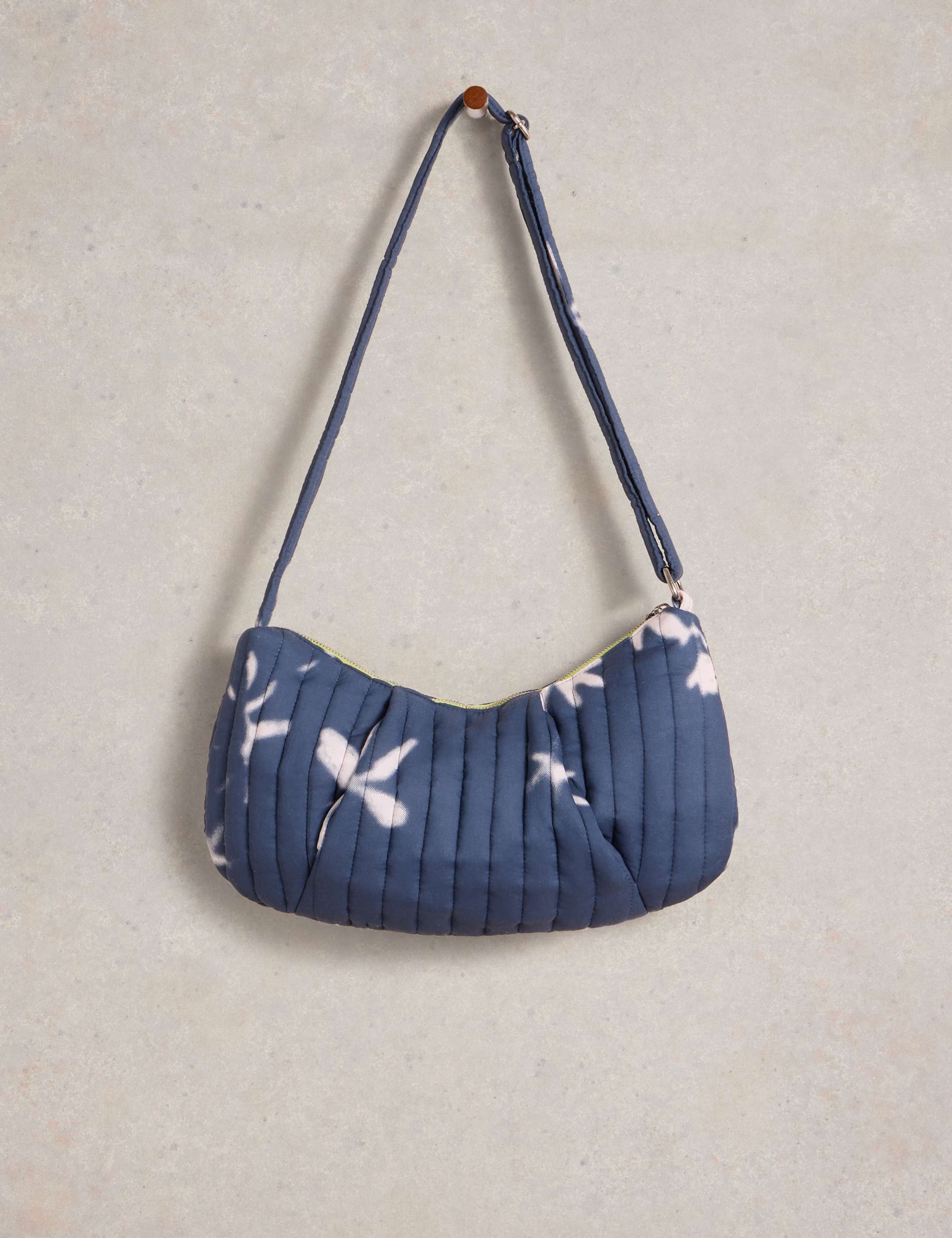 Pure Cotton Floral Sling Cross Body Bag