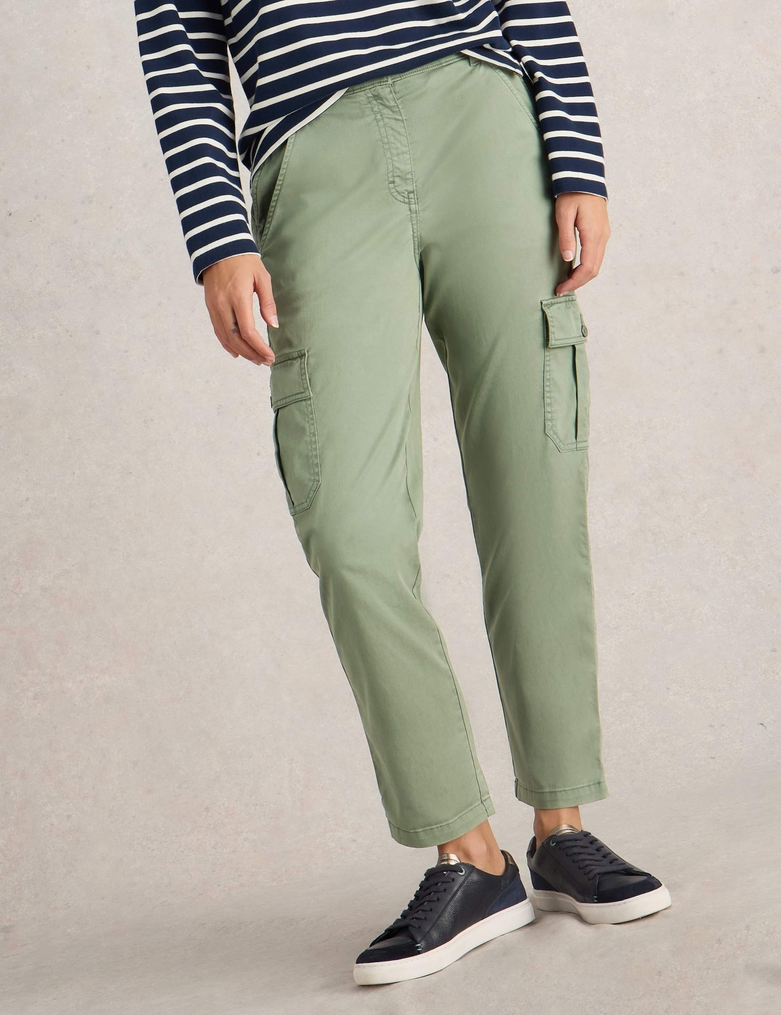 Lyocell Rich Cargo Trousers