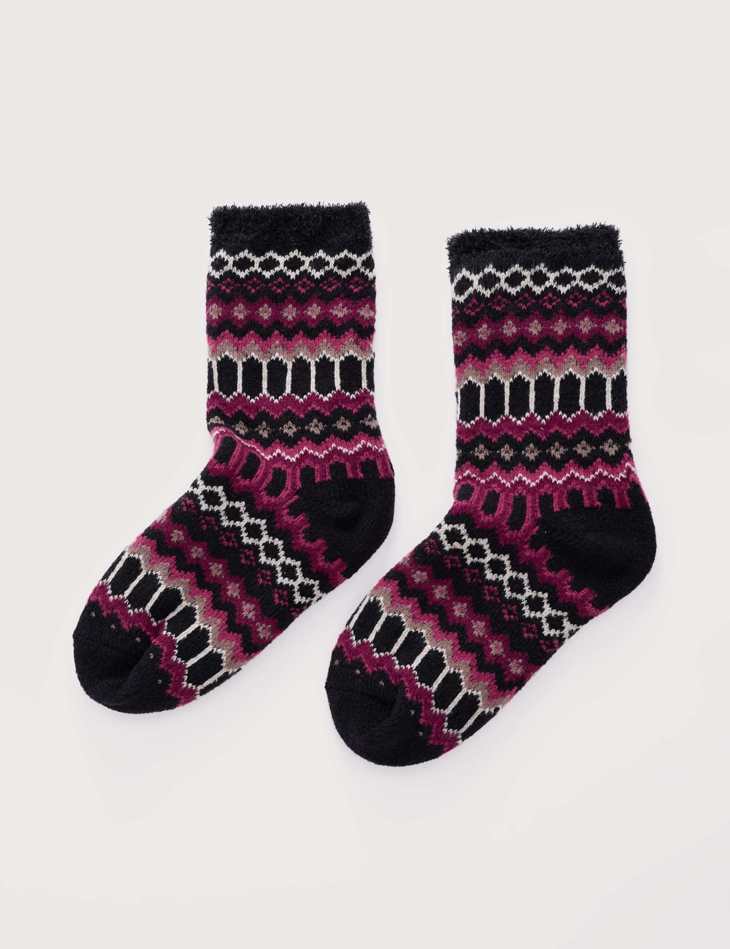 Patterned Ankle High Socks