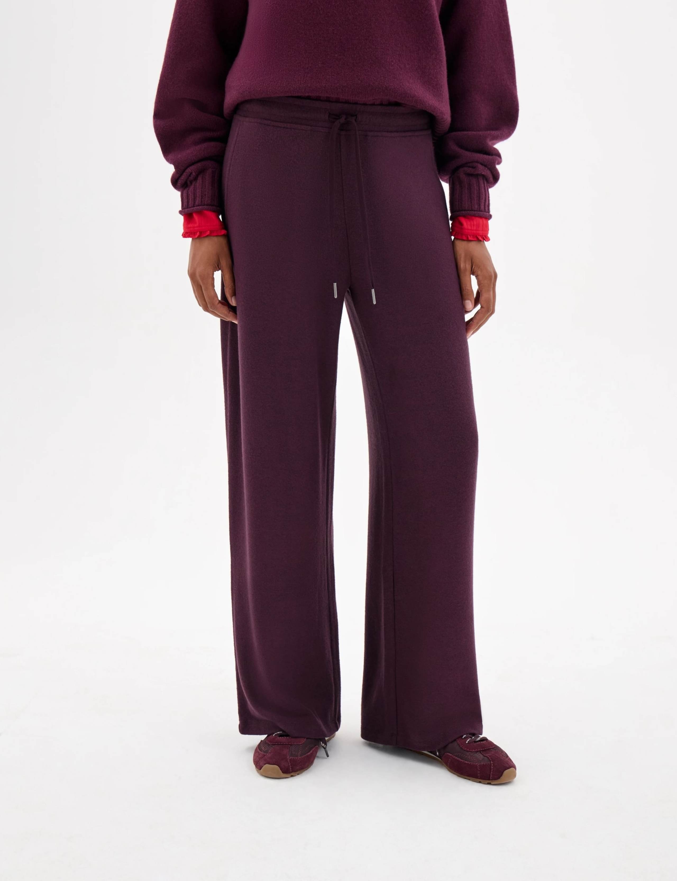 Supersoft Drawstring Wide Leg Joggers