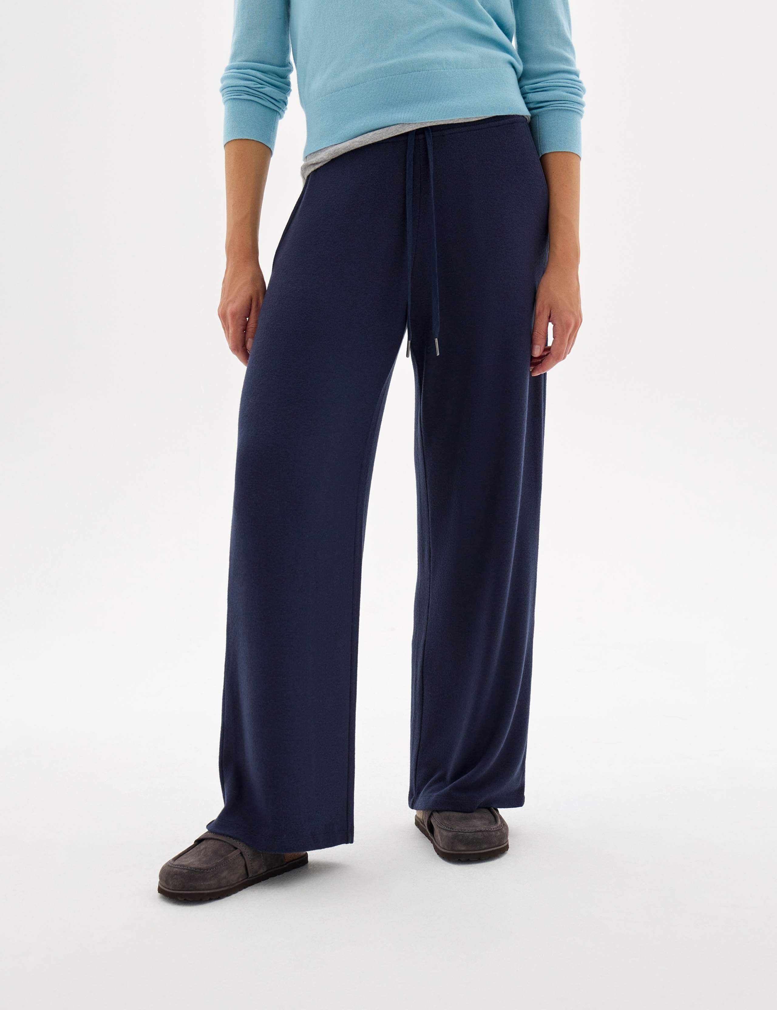 Supersoft Drawstring Wide Leg Joggers