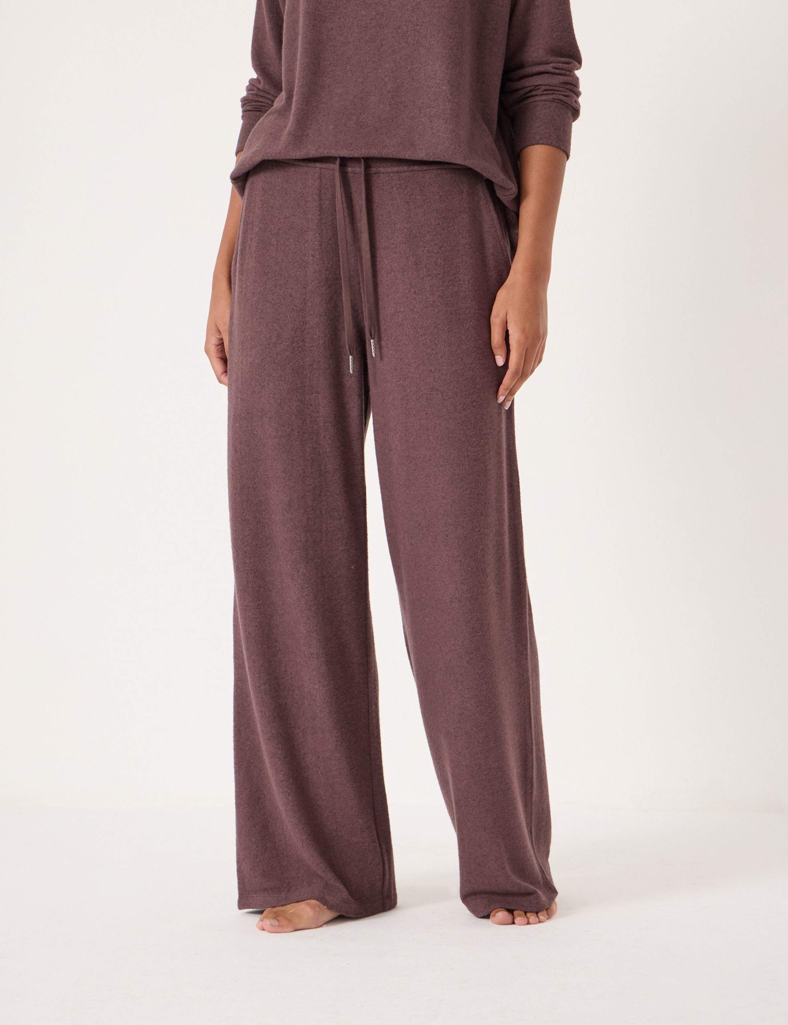 Supersoft Drawstring Wide Leg Joggers