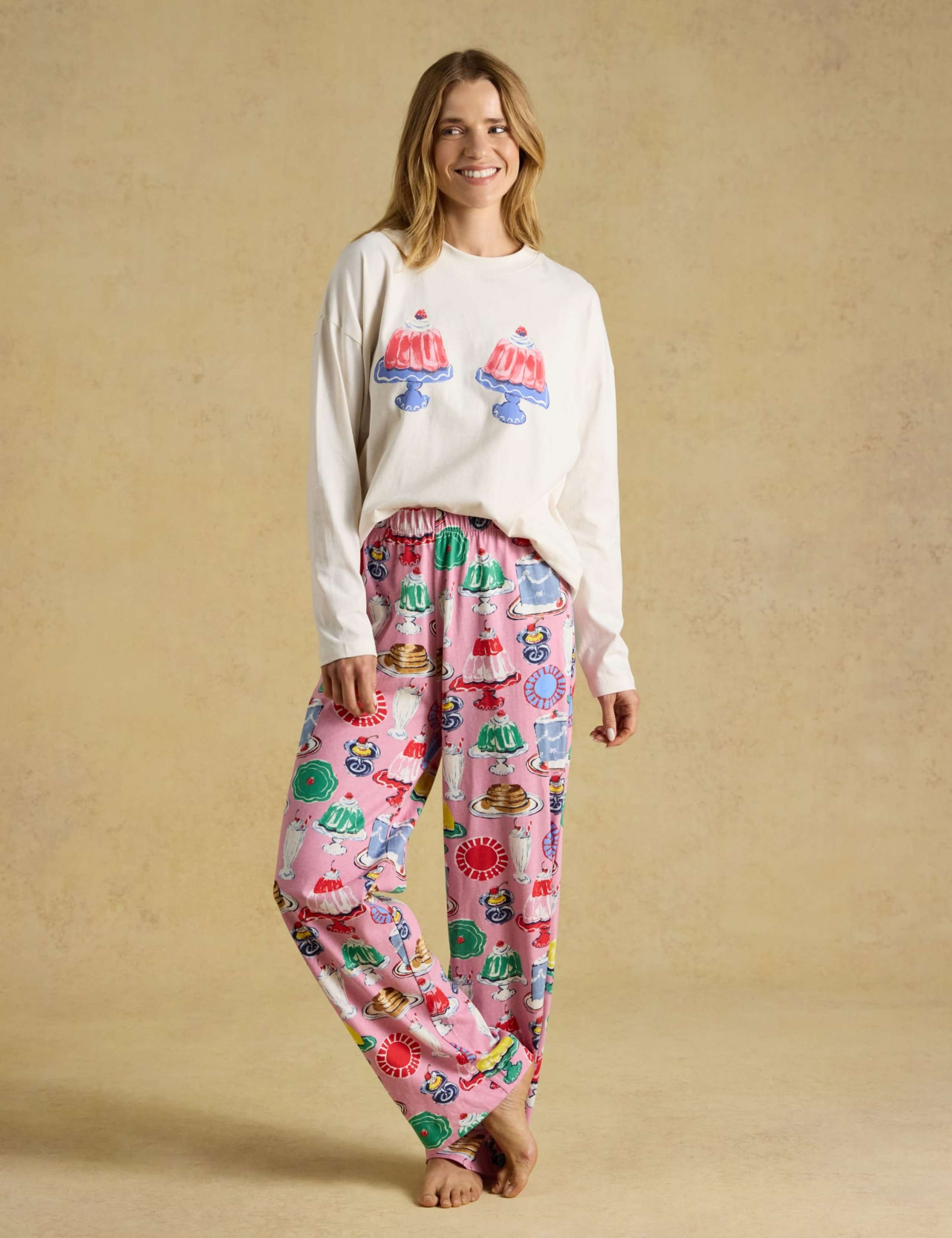 Pure Cotton Printed Pyjama Set