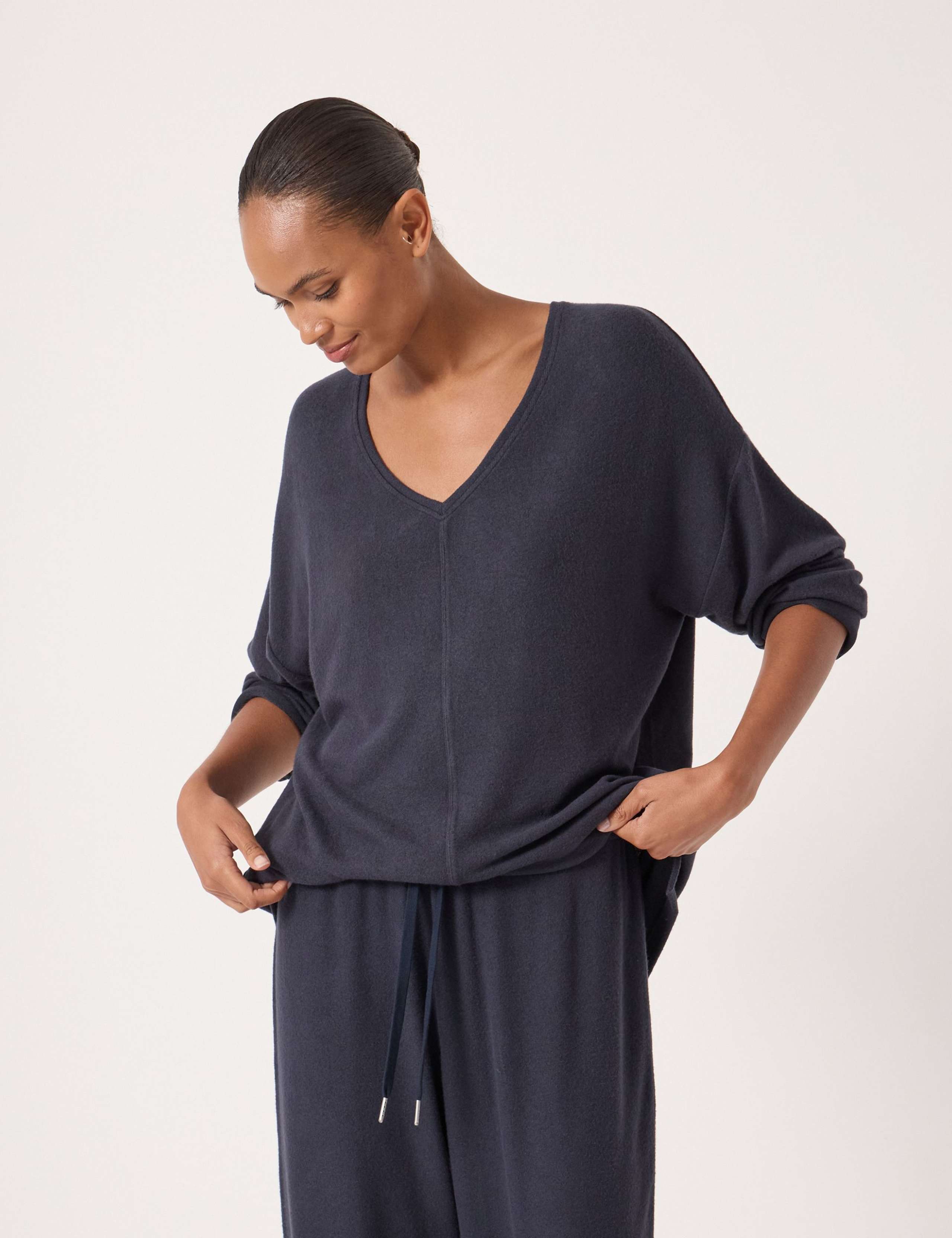 V-Neck Soft Touch Top