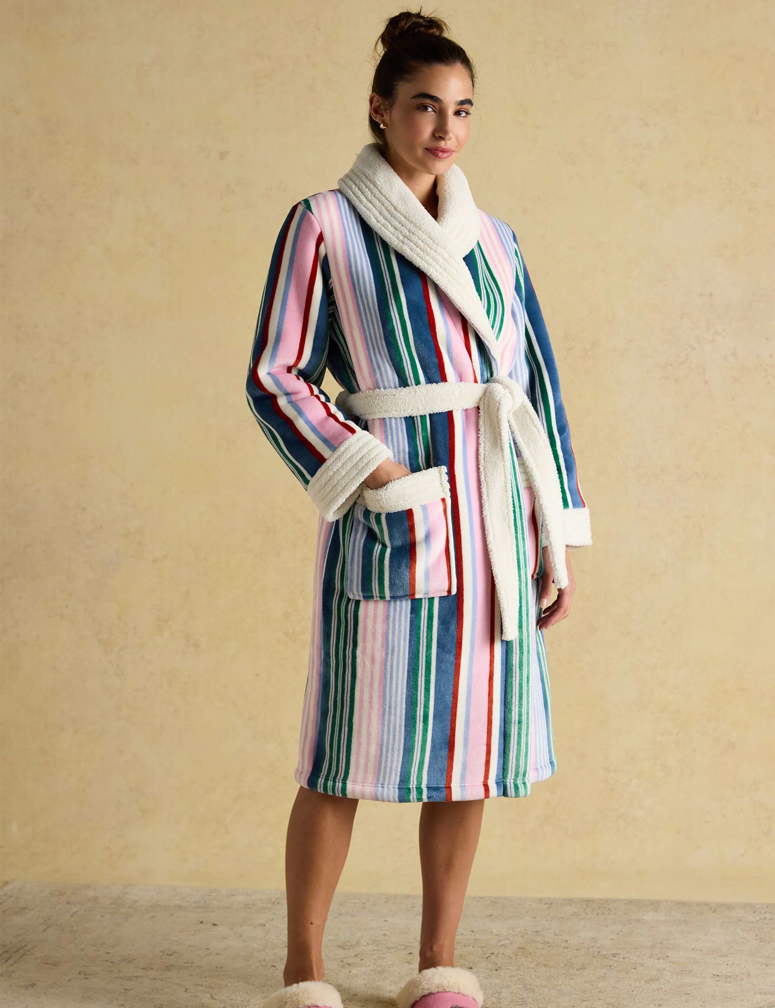 Striped Dressing Gown
