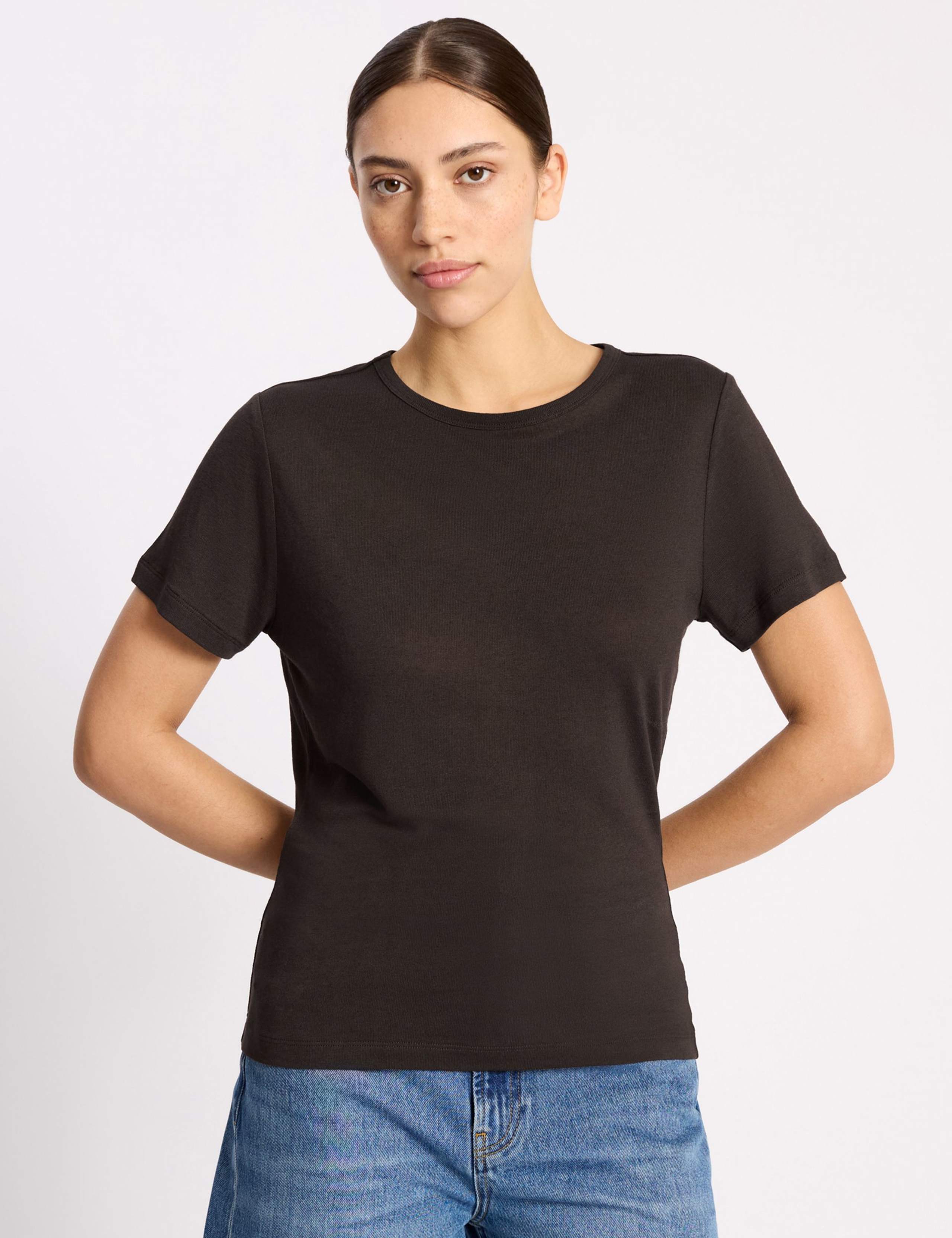 Linen Blend T-Shirt