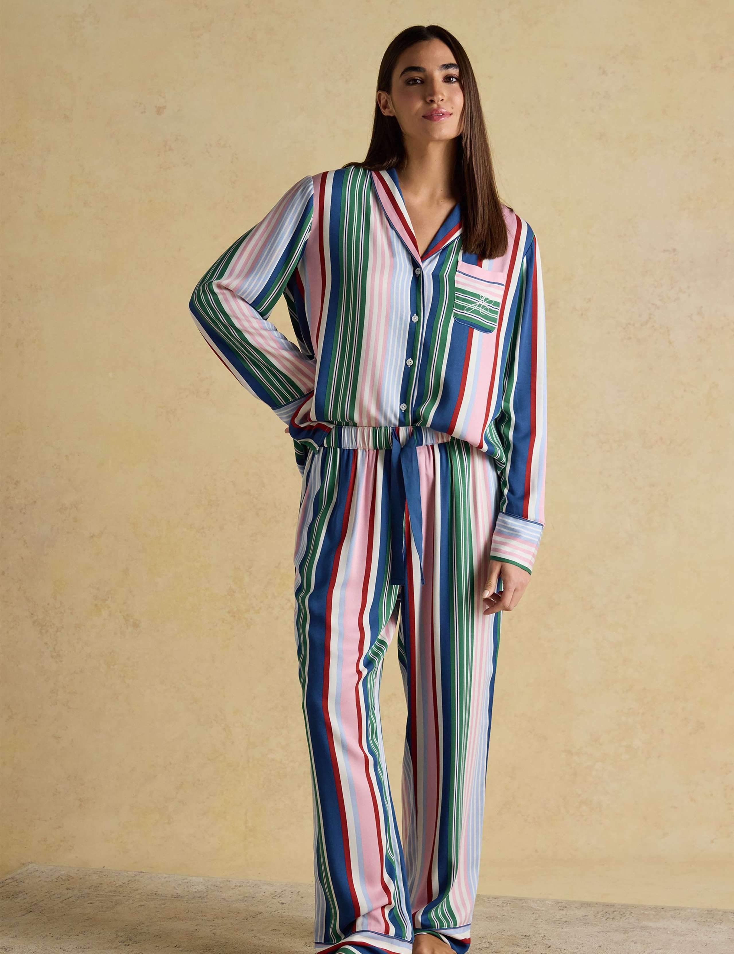 Striped Pyjama Set