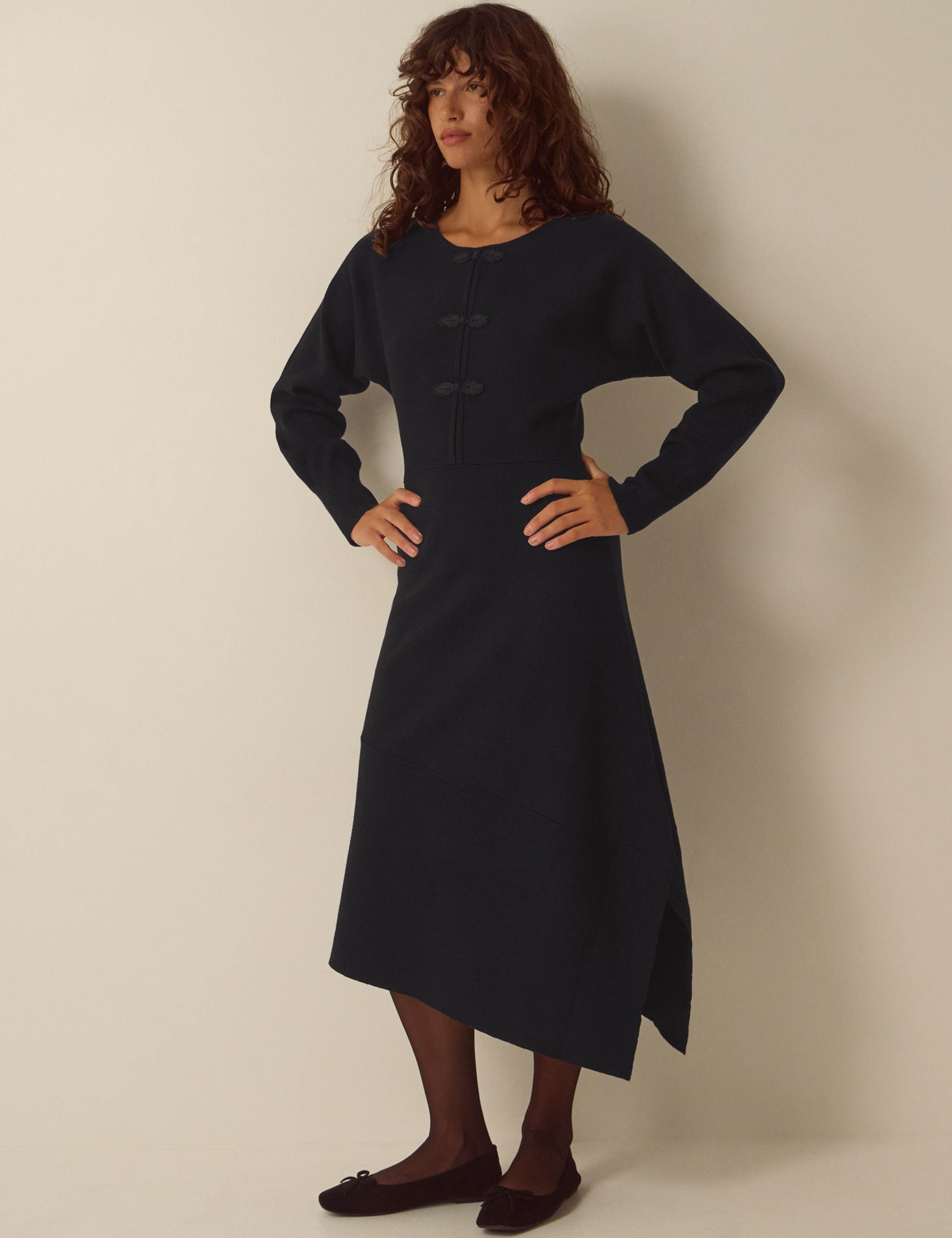 Knitted Midi Sweater Dress