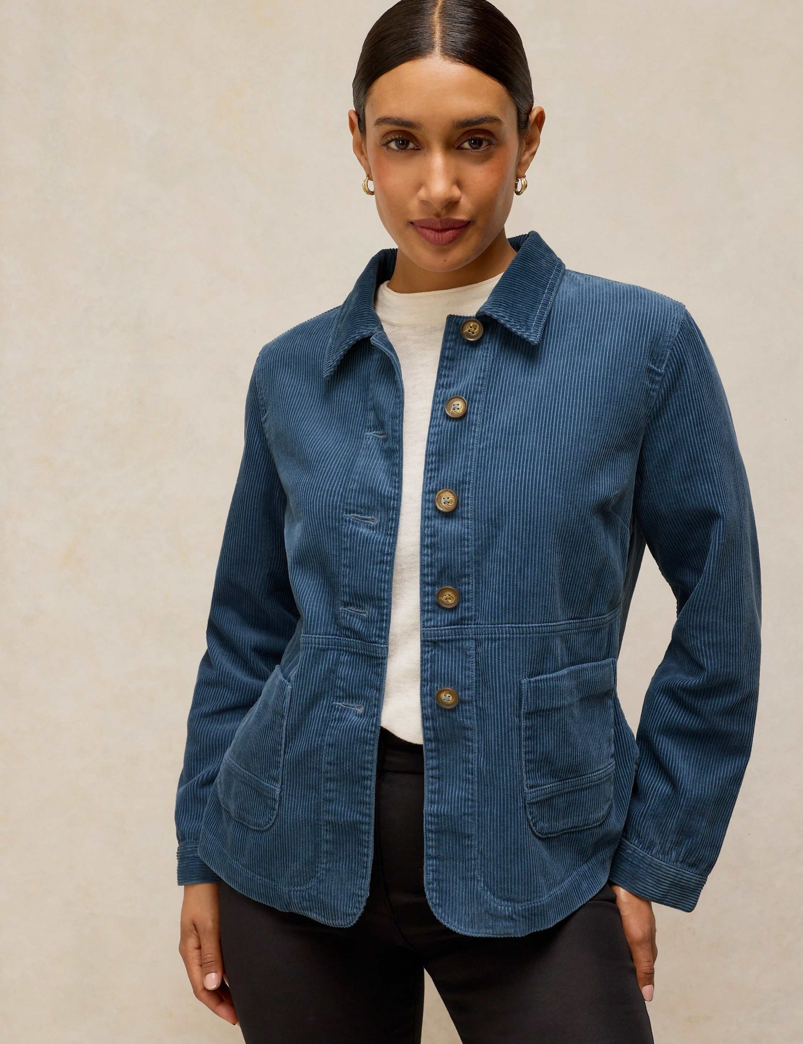 Cotton-Rich Corduroy Jacket