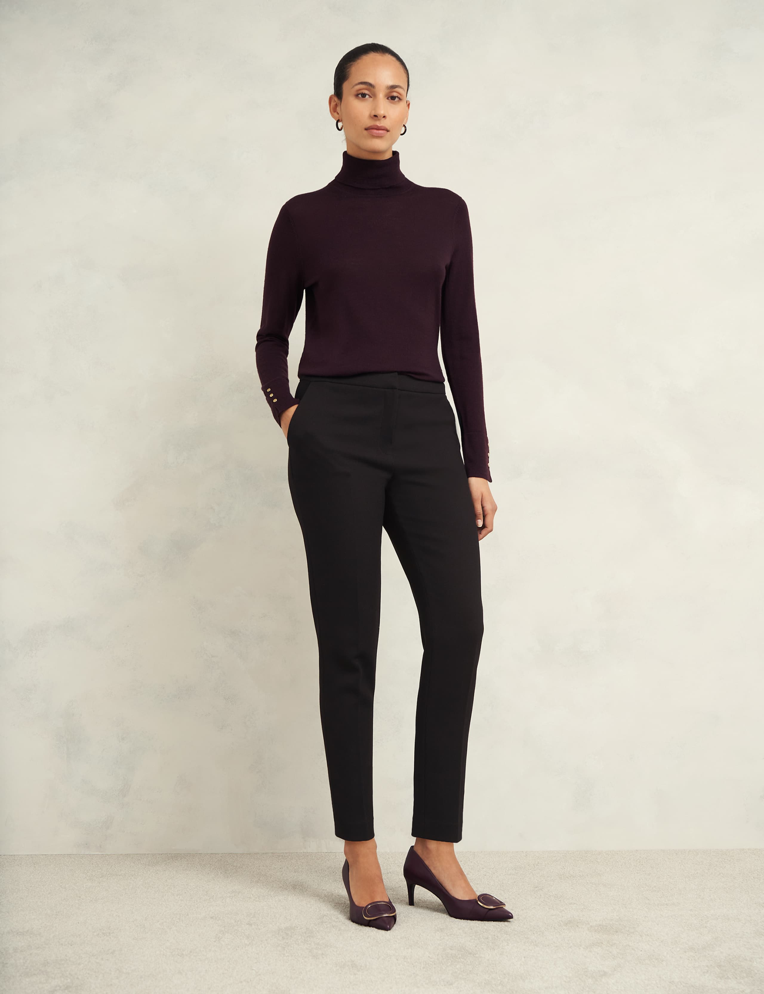 Tailored Tapered Slim Fit Trousers