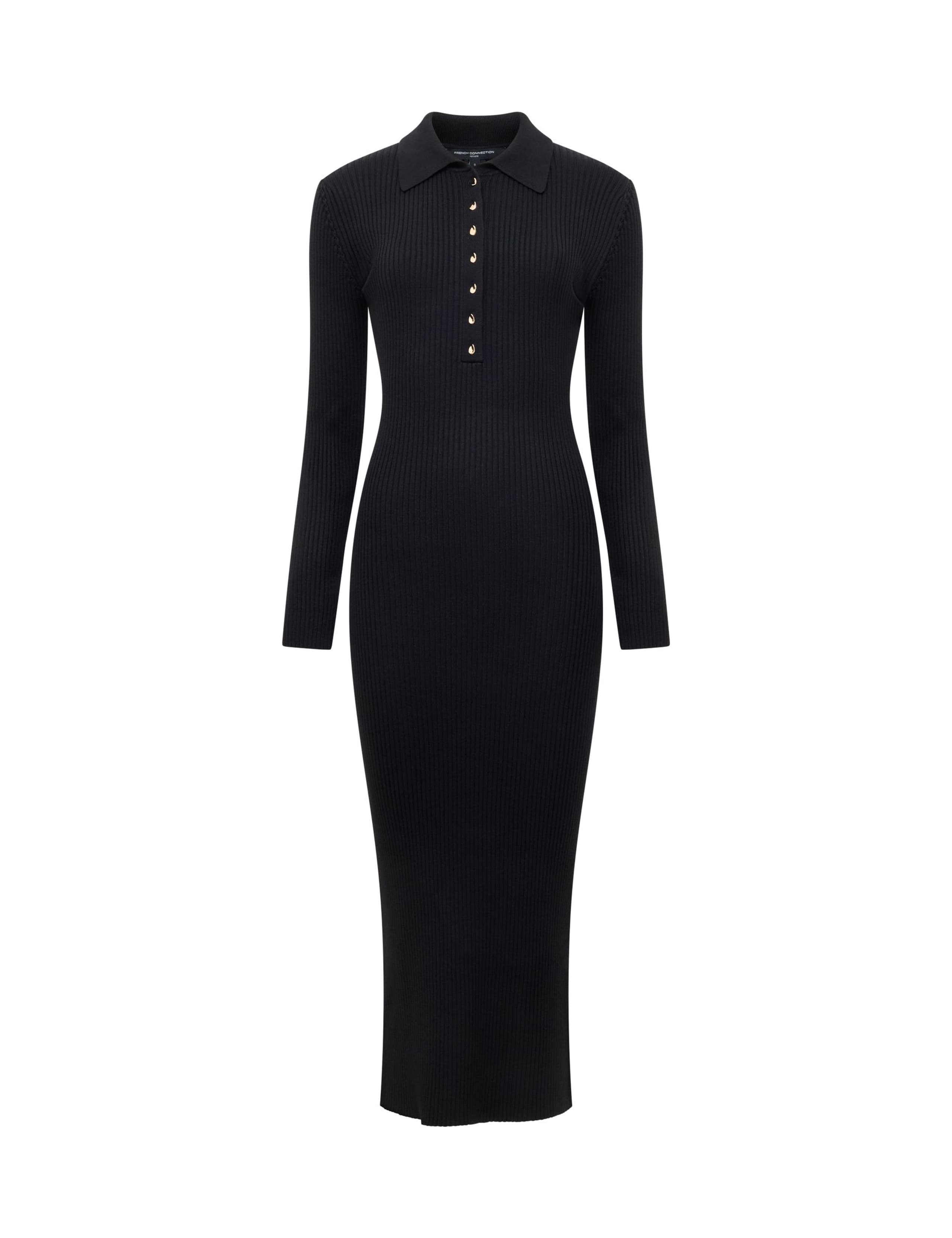 Ribbed Midi Jumper Dress