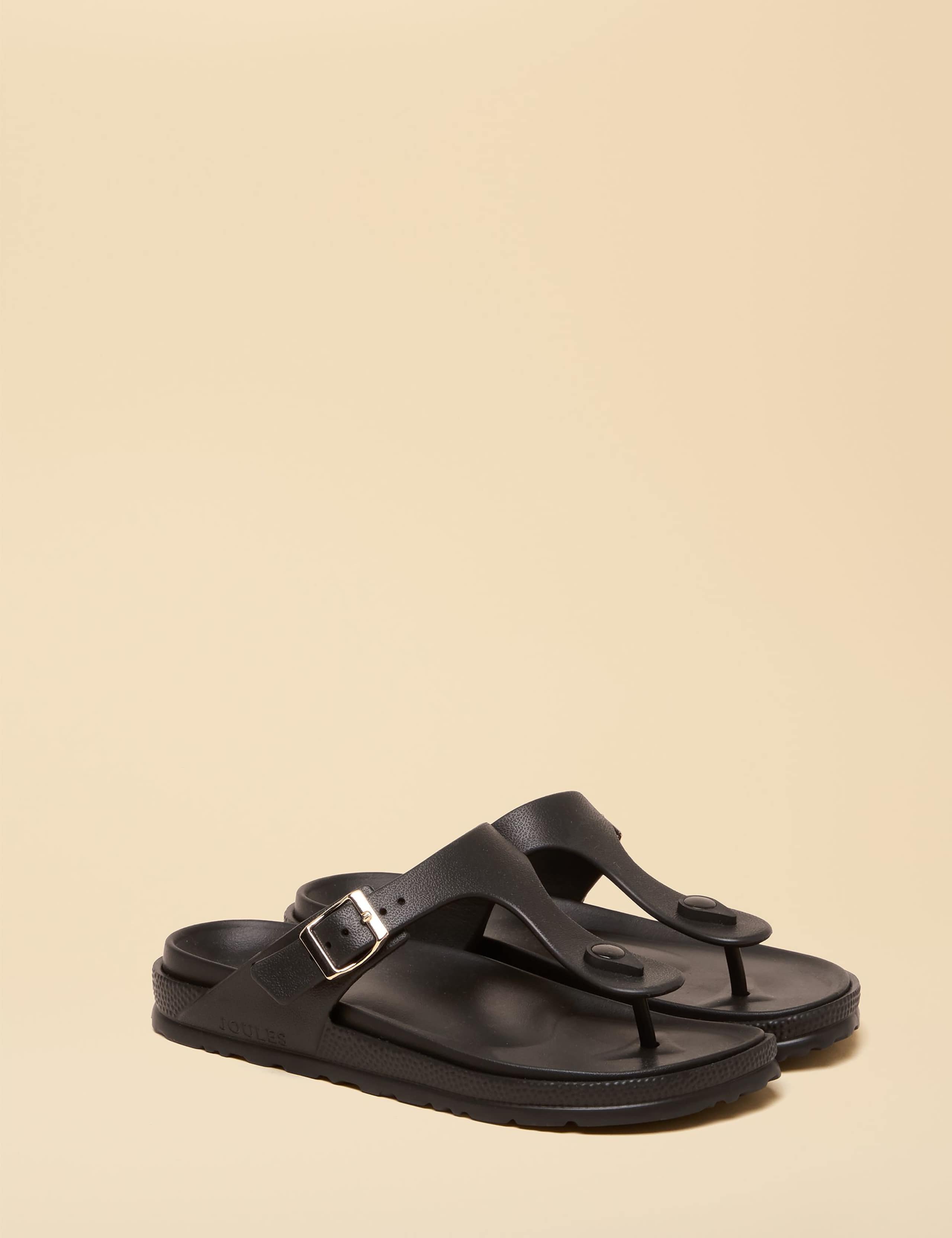 Buckle Flat Flip Flops