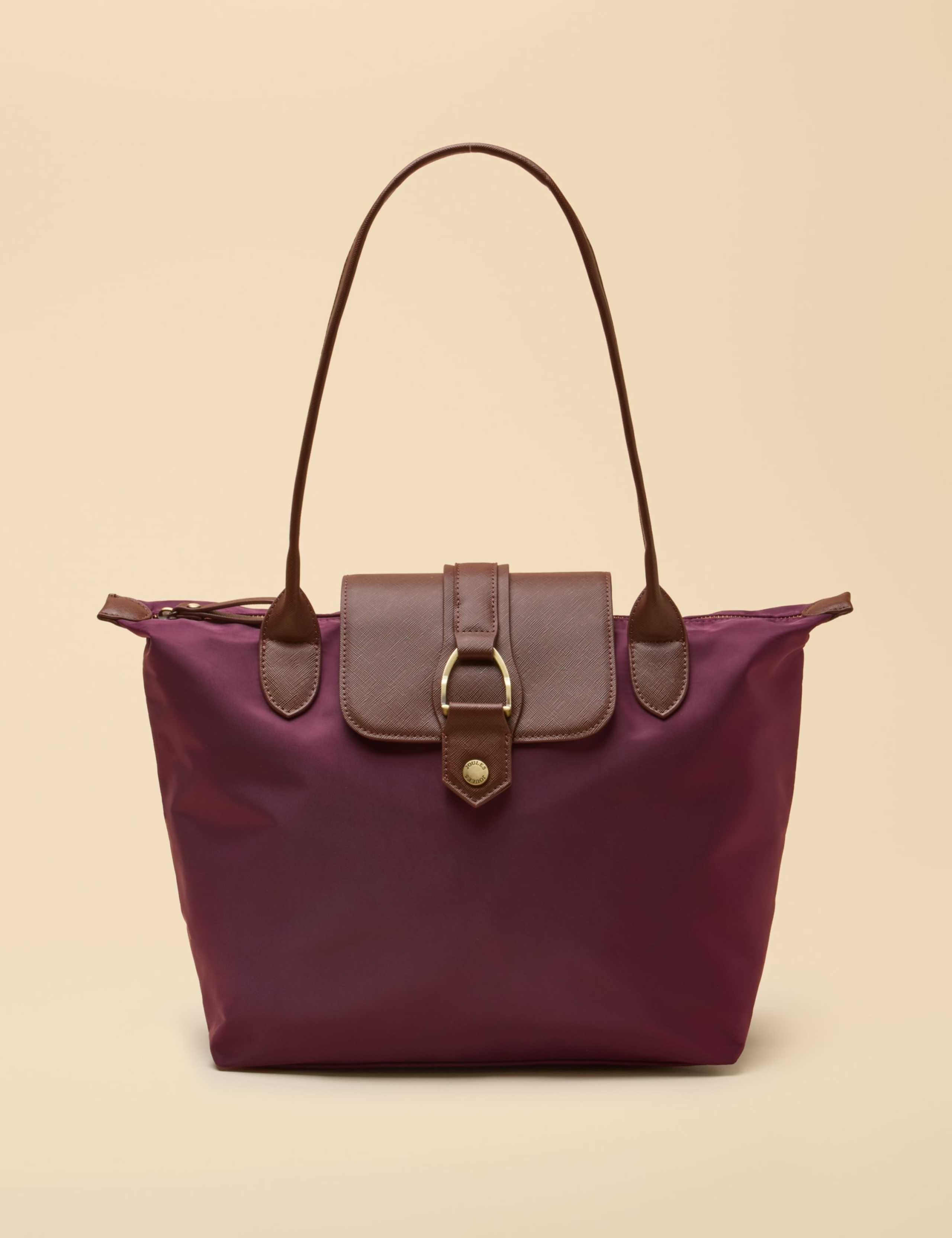 Zip Detail Tote Bag