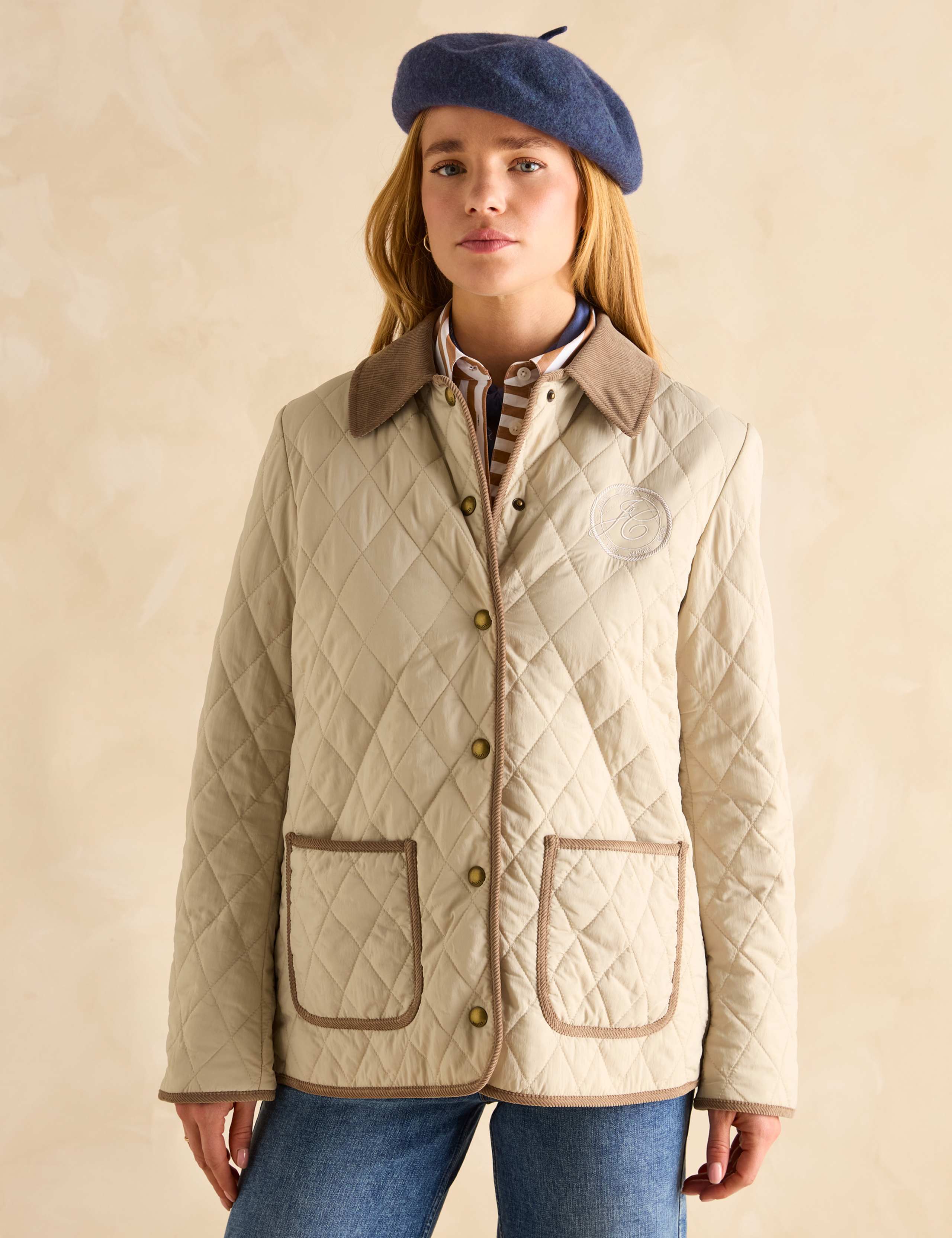 Showerproof Quilted Coat